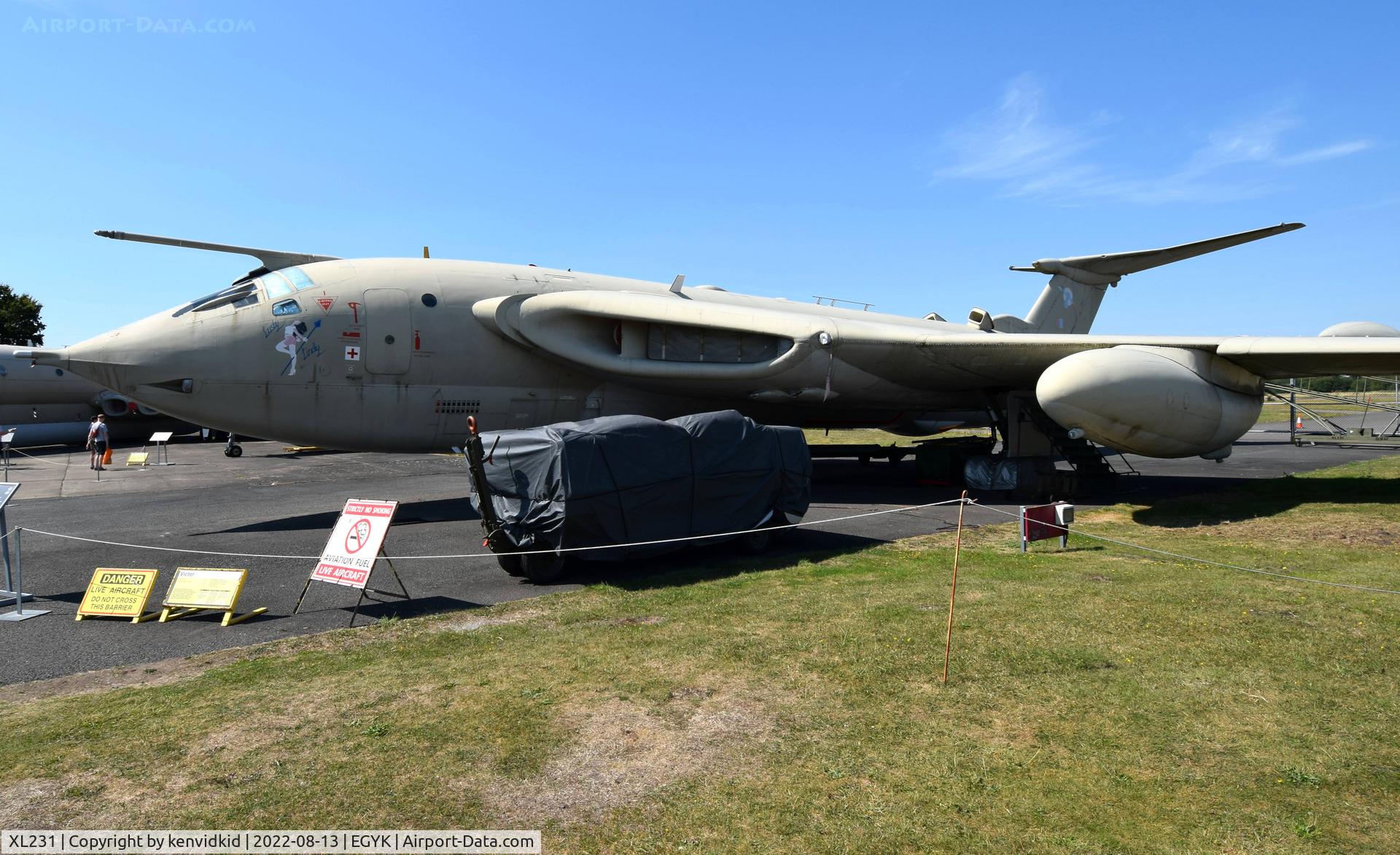 XL231, 1962 Handley Page Victor K.2 C/N HP80/76, At the Yorkshire Air Museum.