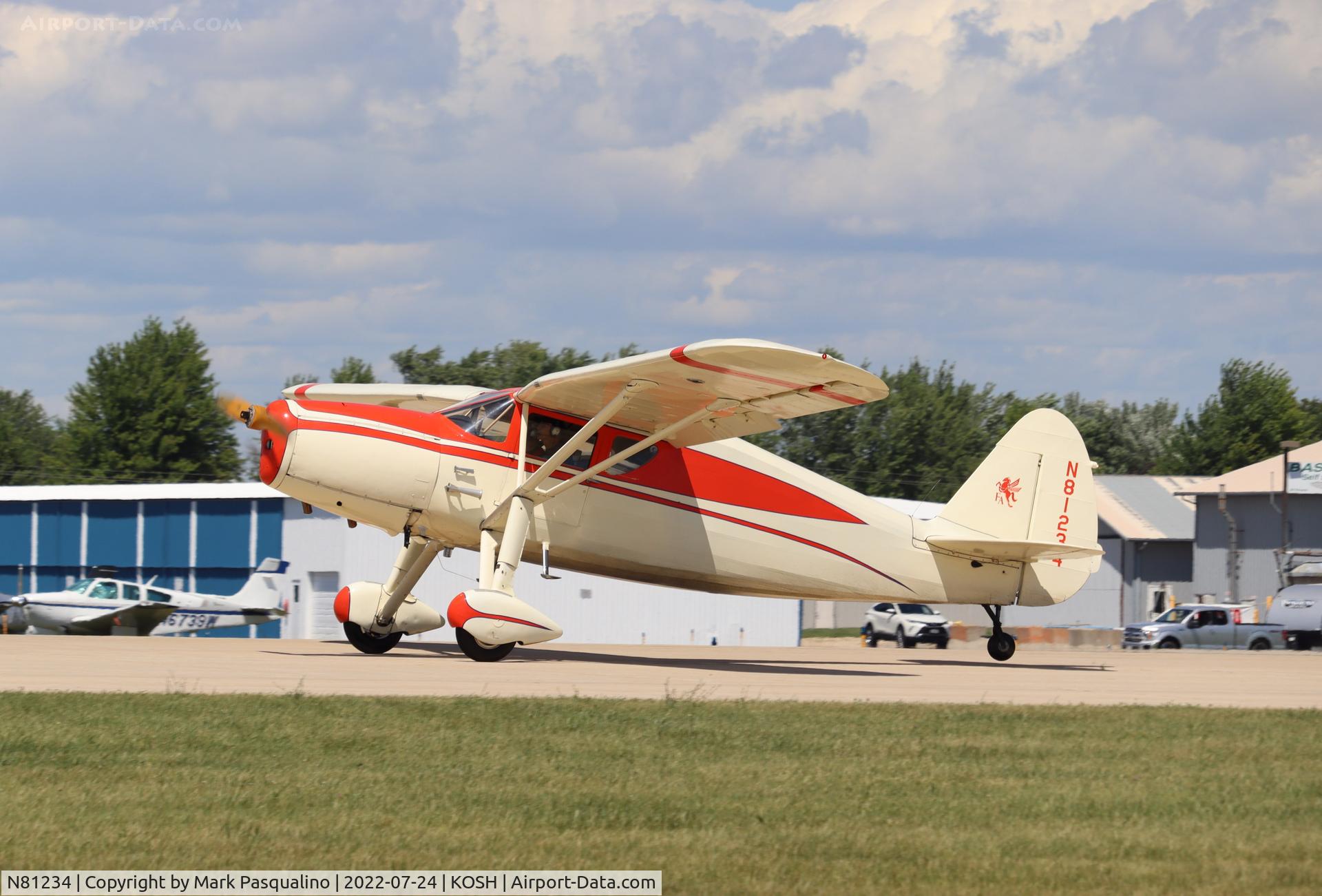 N81234, 1946 Fairchild 24R-46 C/N R46-135, Fairchild 24R-46