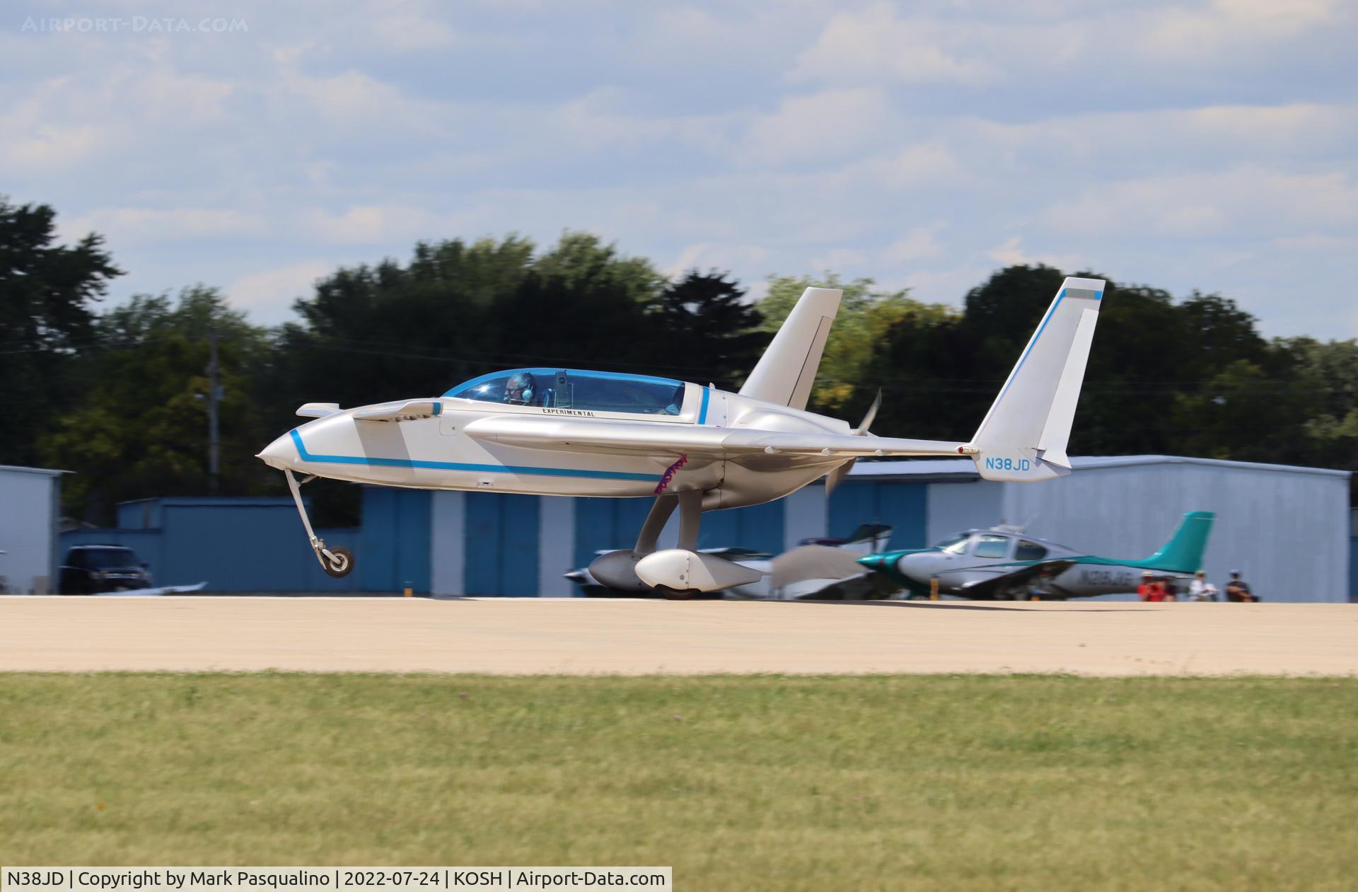 N38JD, 1990 Rutan Long-EZ C/N 1612, Rutan Long-EZ