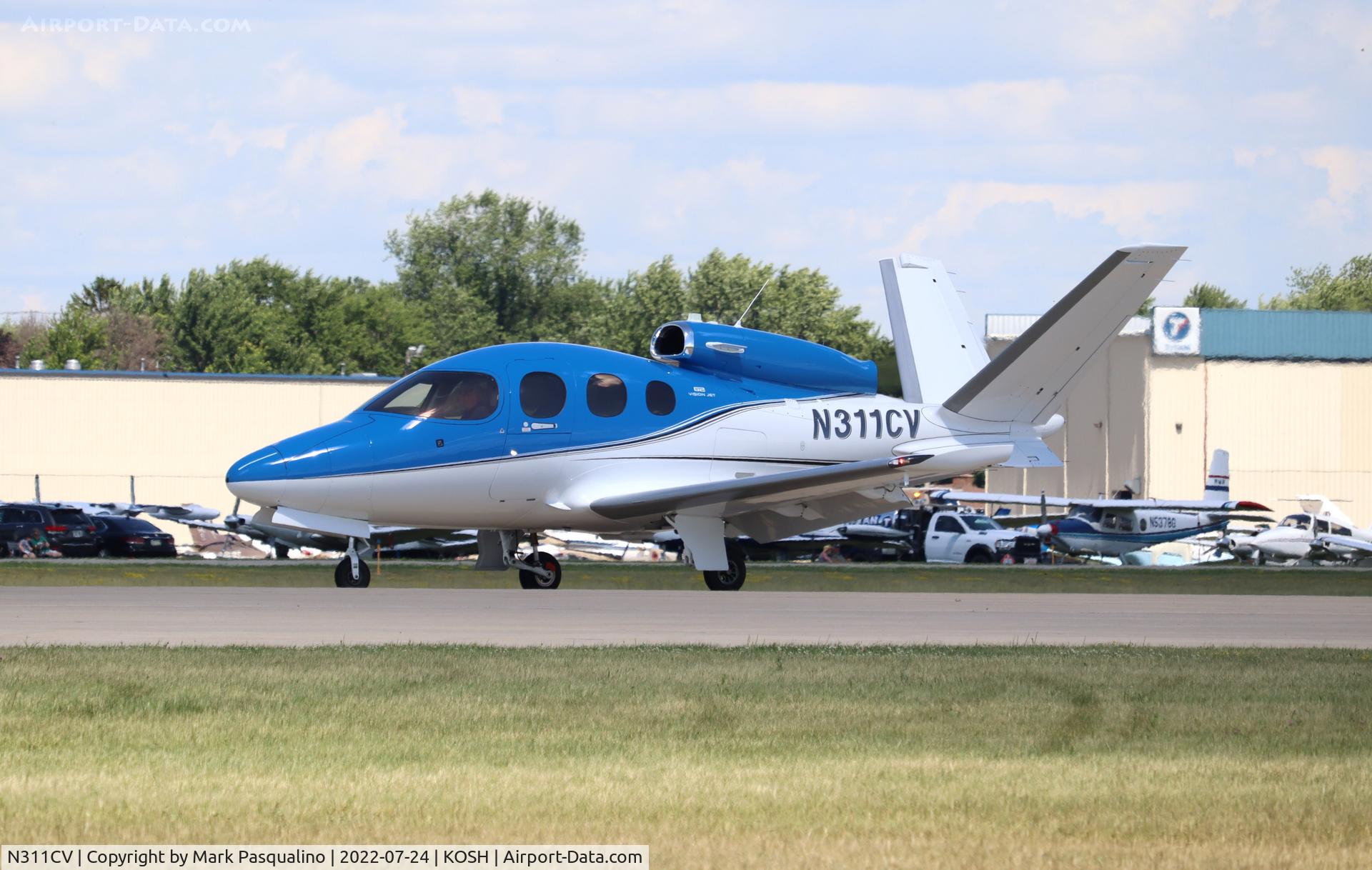 N311CV, 2018 Cirrus SF50 Vision C/N 0089, Cirrus SF50