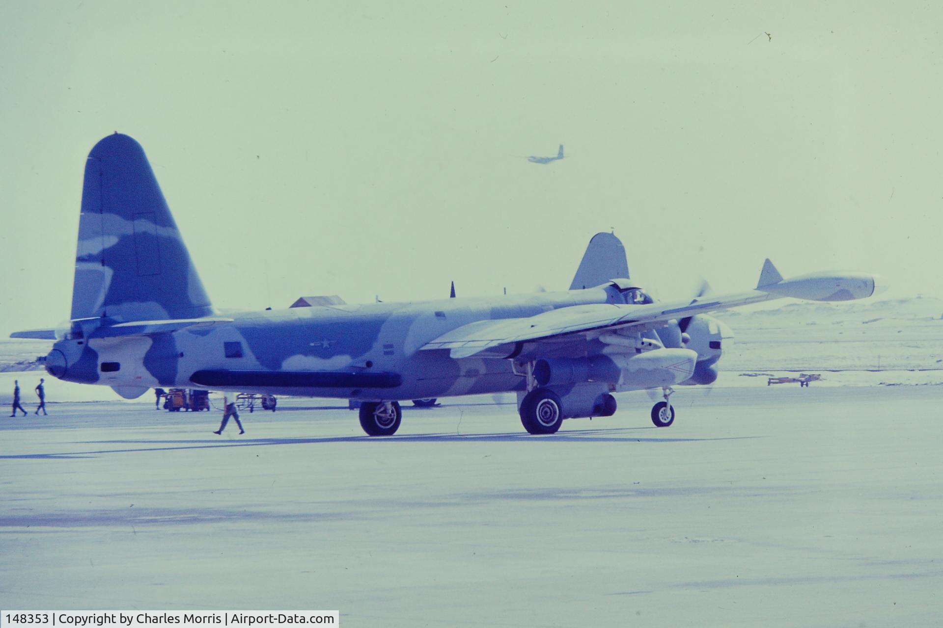 148353, 1961 Lockheed AP-2H Neptune C/N 726-7239, Cam Ranh Bay, Vietnam.
 I know there were a few of these made, the original one was 148353, Buno's hard to see.  I had flown in that plane in VP-17 previous years.