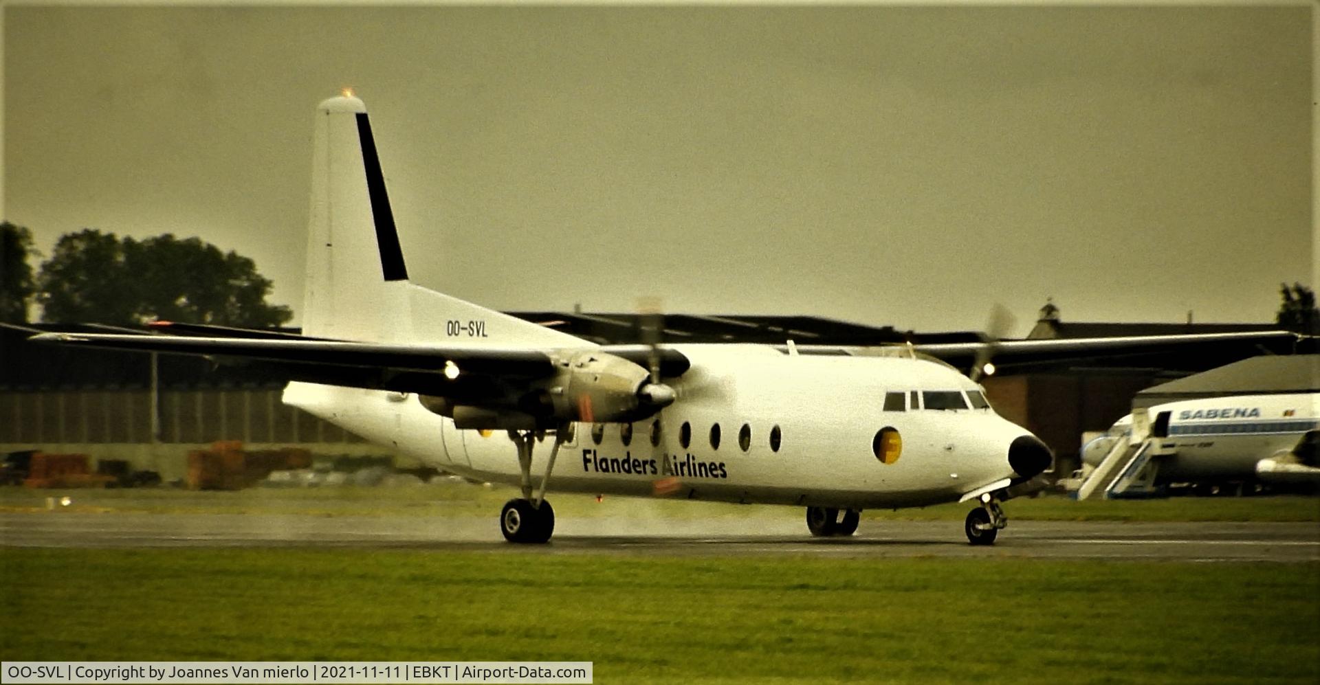 OO-SVL, 1959 Fokker F.27-100 Friendship C/N 10113, Slide scan