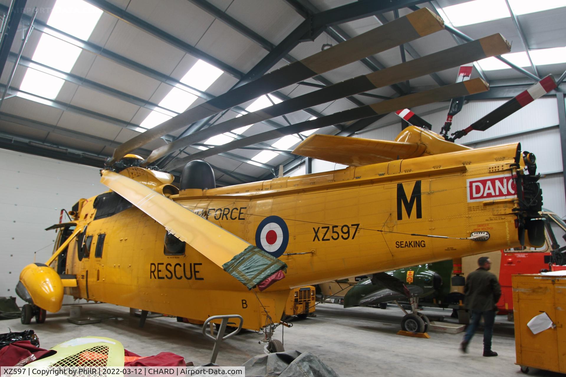 XZ597, 1978 Westland Sea King HAR.3 C/N WA863, XZ597 (G-SKNG) 1978 Westland WS61 Sea King HAR3 Historic Helicopters Chard