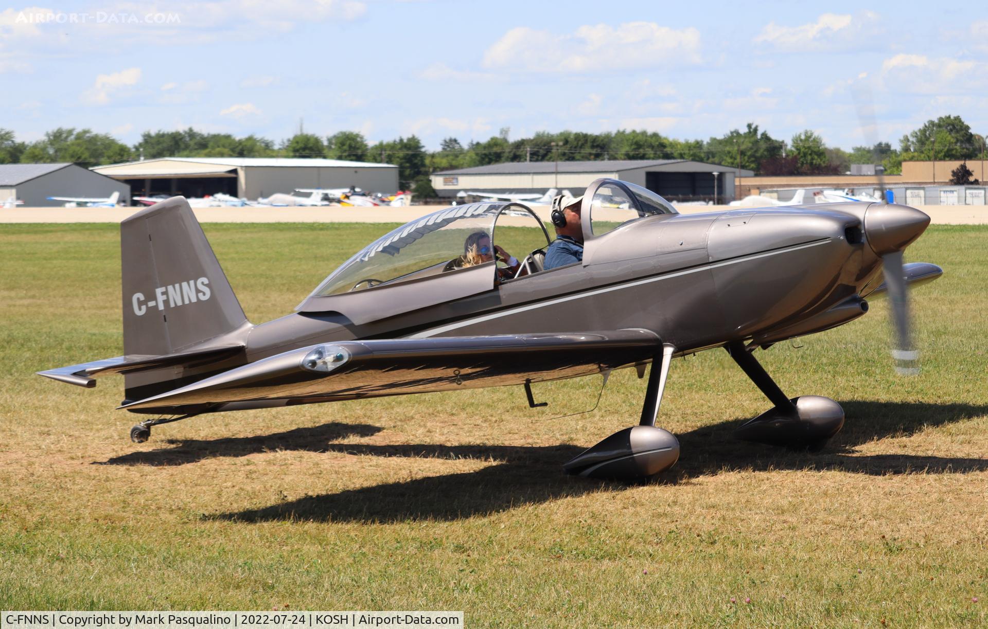 C-FNNS, 2013 Vans RV-8 C/N 82860, Vans RV-8