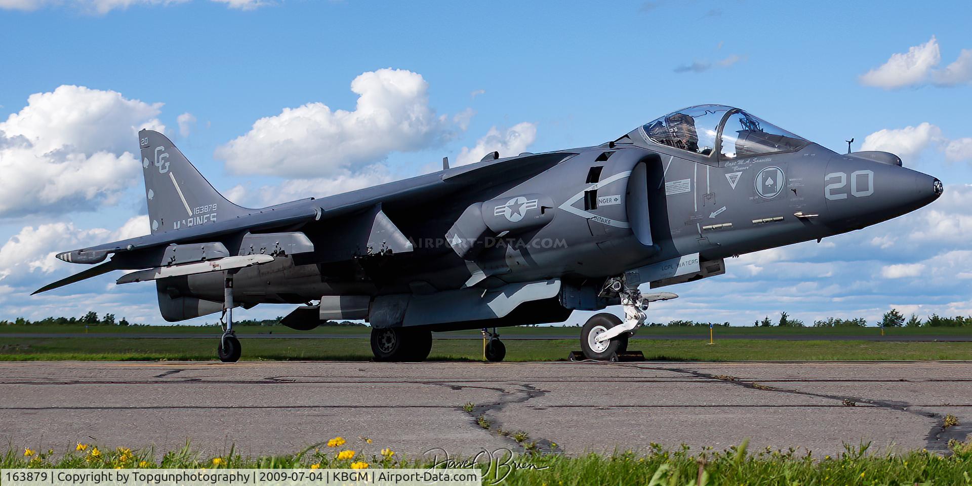 163879, McDonnell Douglas AV-8B Harrier II C/N 187, backup Harrier for demo