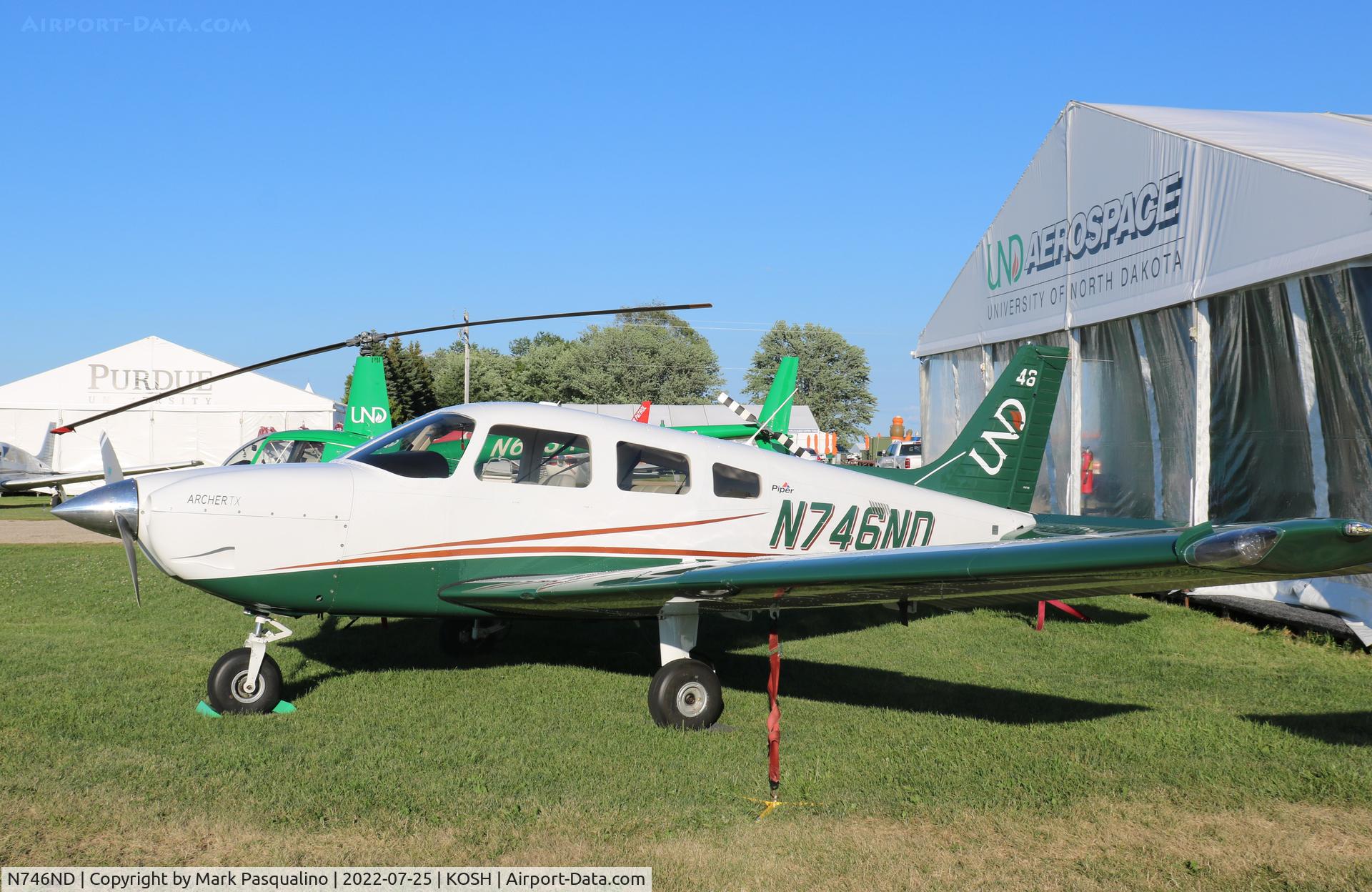 N746ND, 2021 Piper PA-28-181 C/N 2881489, Piper PA-28-181