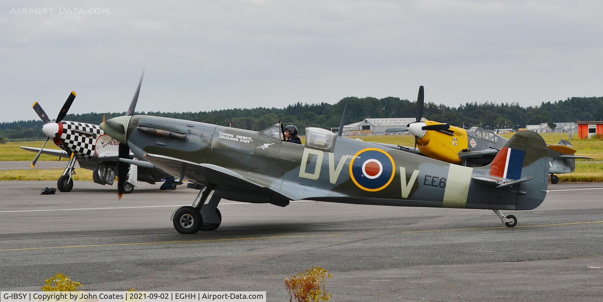 G-IBSY, 1942 Supermarine 349 Spitfire Vc C/N EE602, EE602 at Technicair