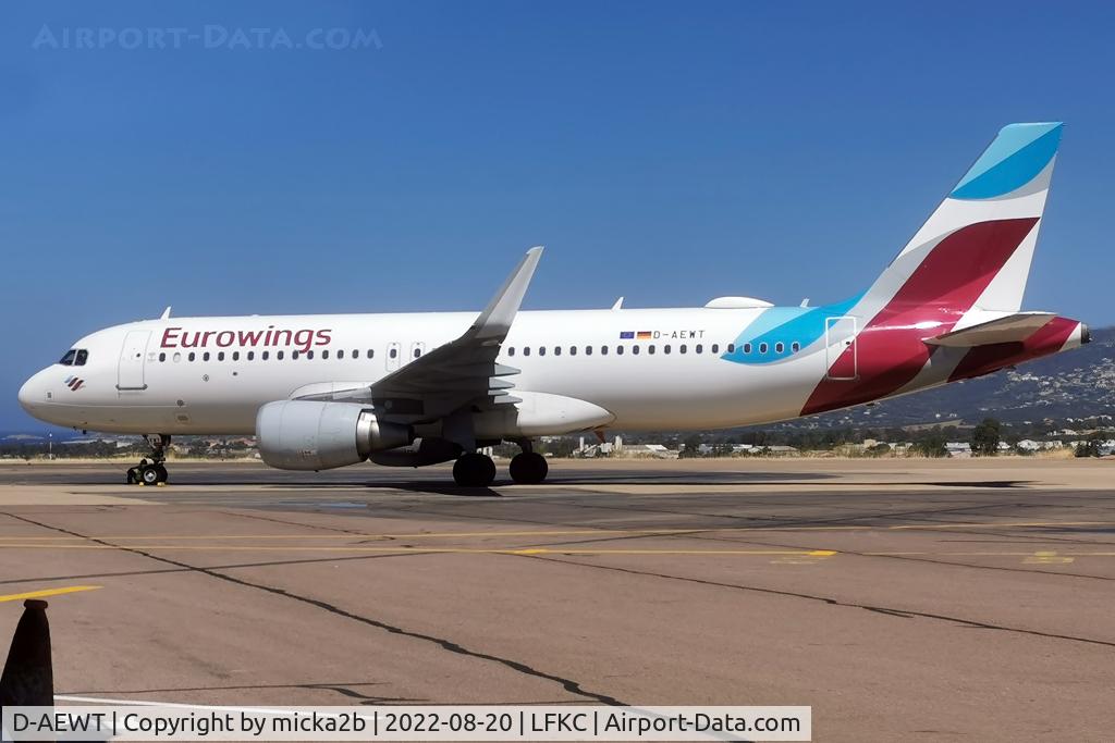 D-AEWT, 2017 Airbus A320-214 C/N 7534, Parked