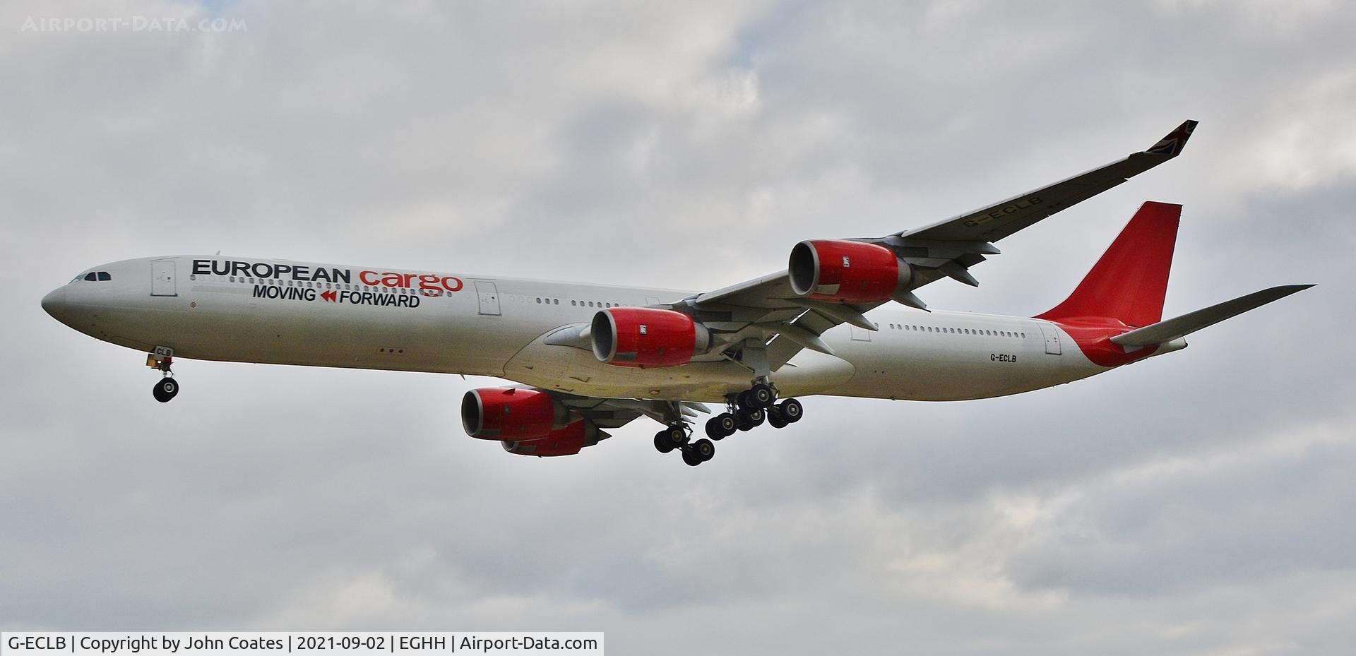 G-ECLB, 2006 Airbus A340-642 C/N 753, About to land 08