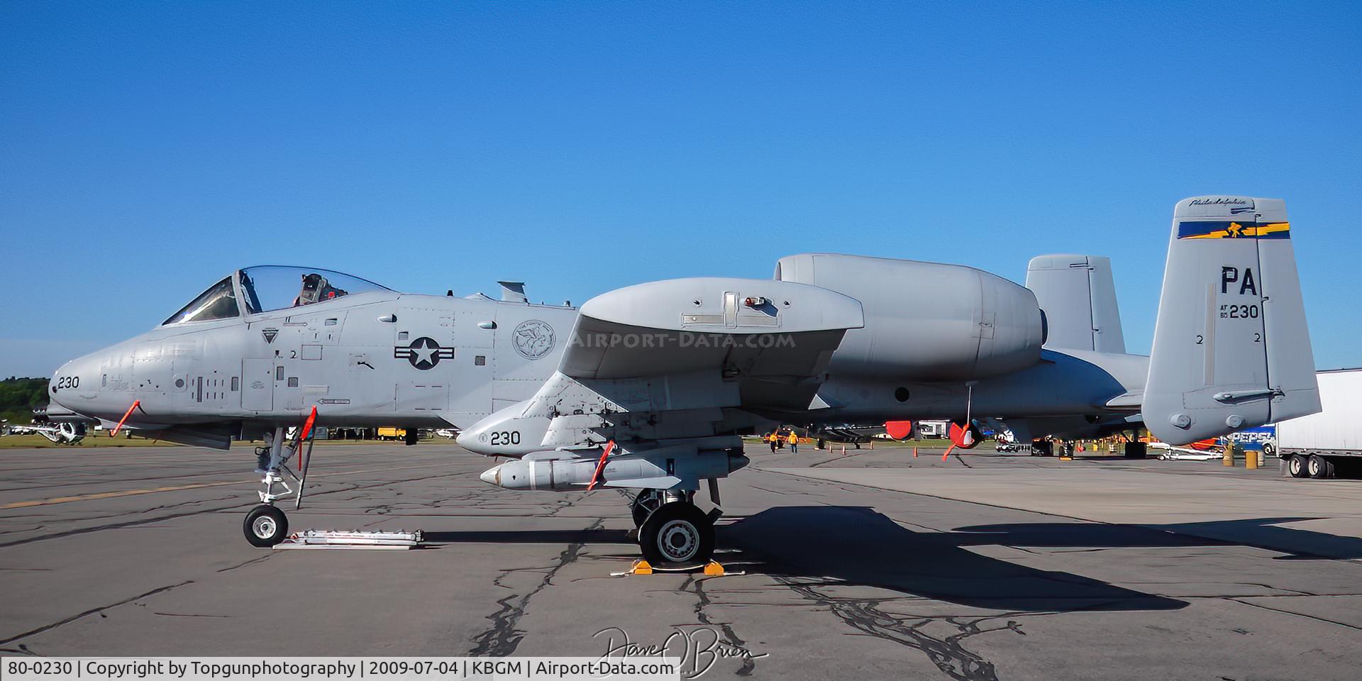 80-0230, 1980 Fairchild Republic A-10C Thunderbolt II C/N A10-0580, 111th FW
