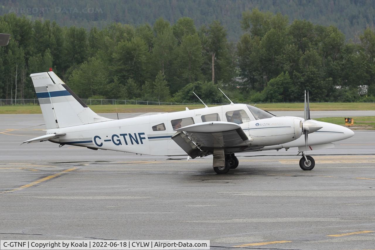 C-GTNF, 1975 Piper PA-34-200T C/N 34-7570214, Departure...