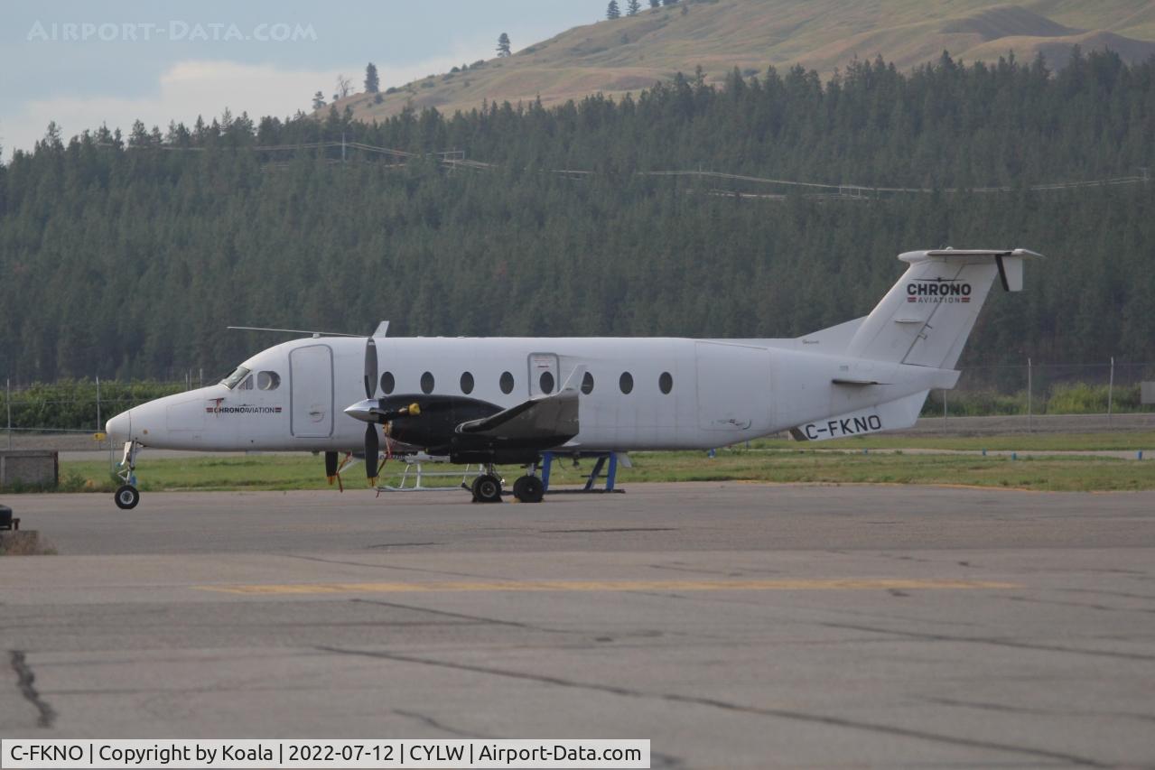 C-FKNO, 1995 Beech 1900D C/N UE-150, First pic in the database. Resting at the GAT