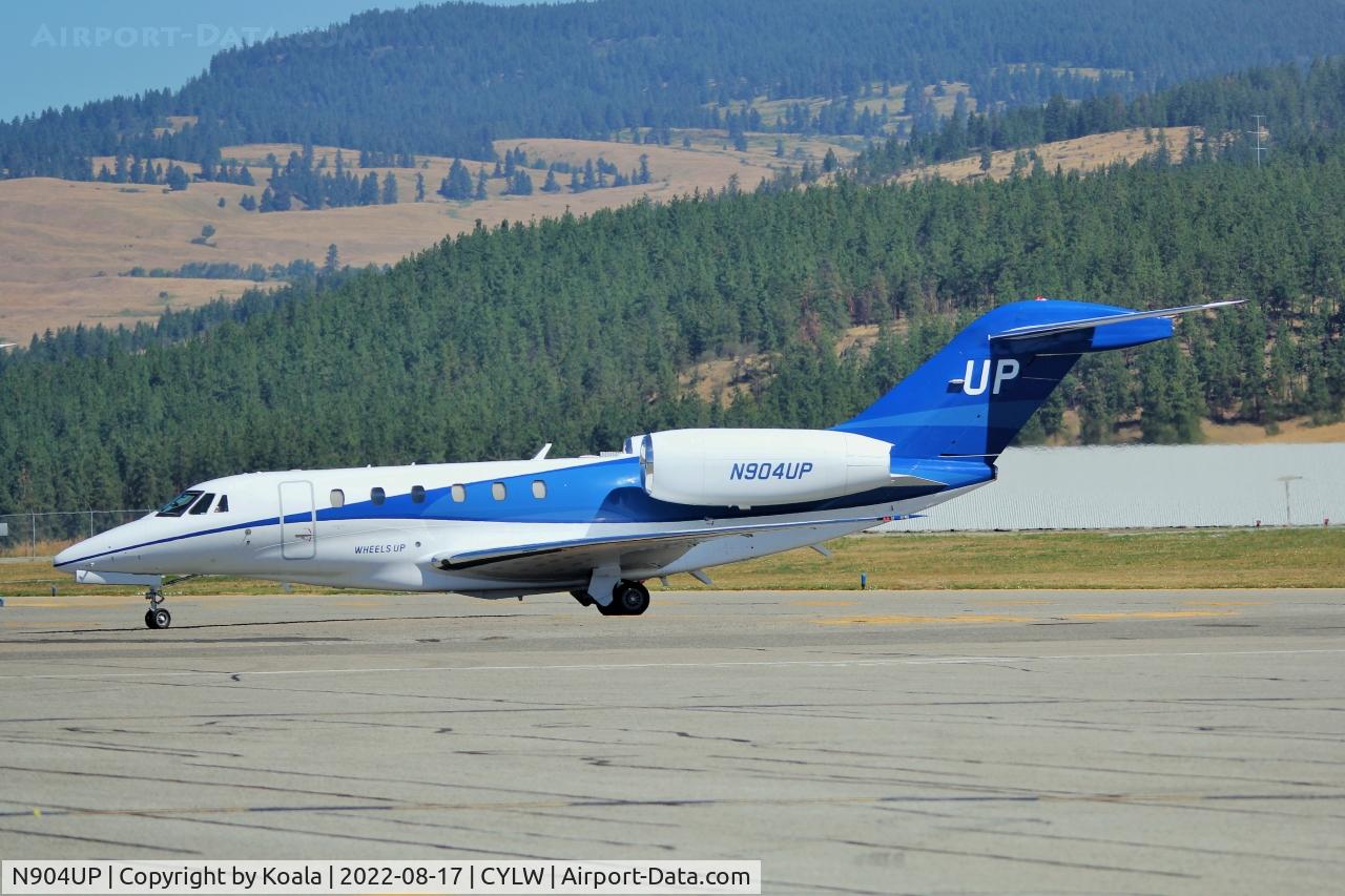 N904UP, 2000 Cessna 750 Citation X C/N 750-0130, Arrival from Burbank.