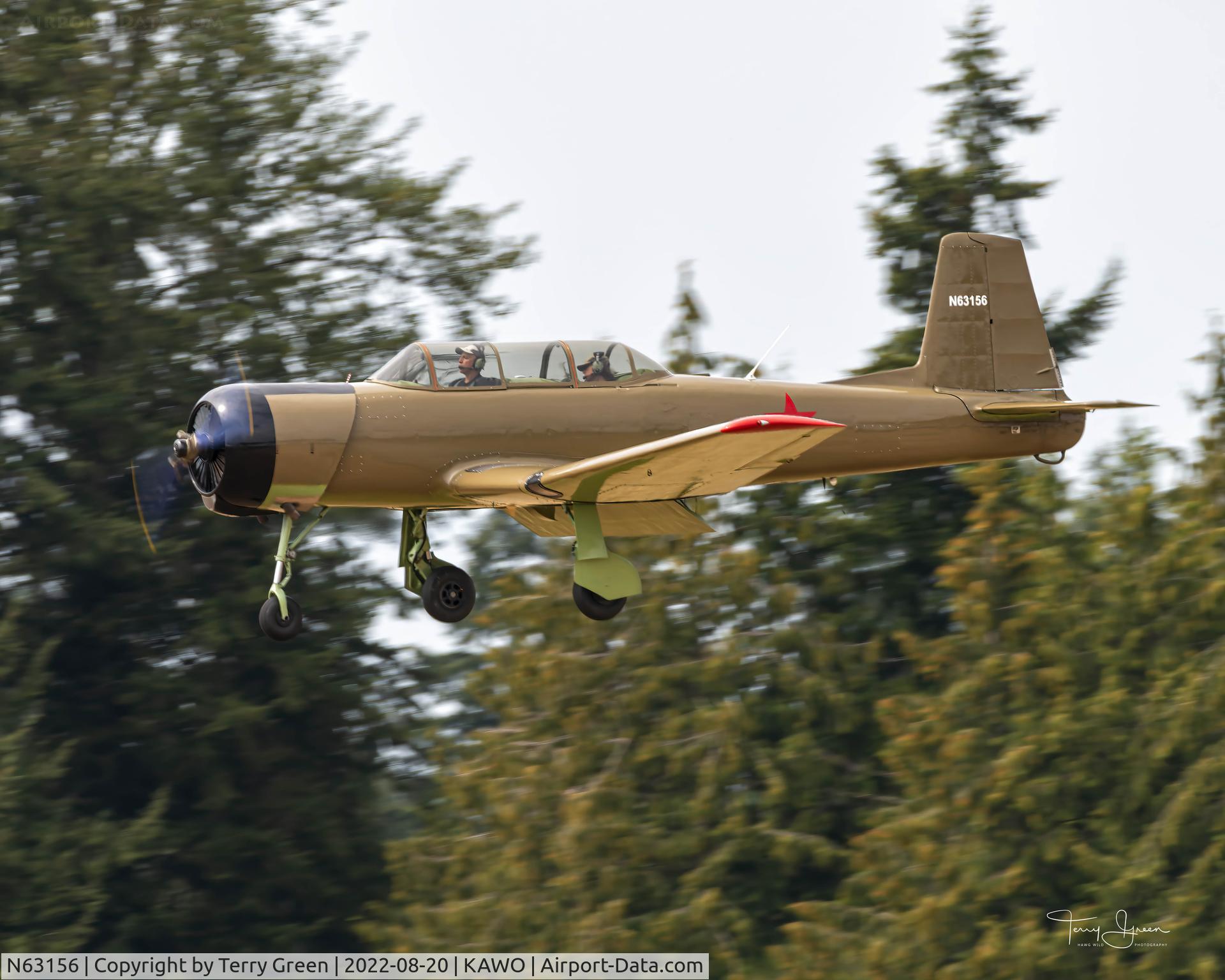 N63156, 1965 Nanchang CJ-6A C/N 1232037, 2022 Arlington SkyFest