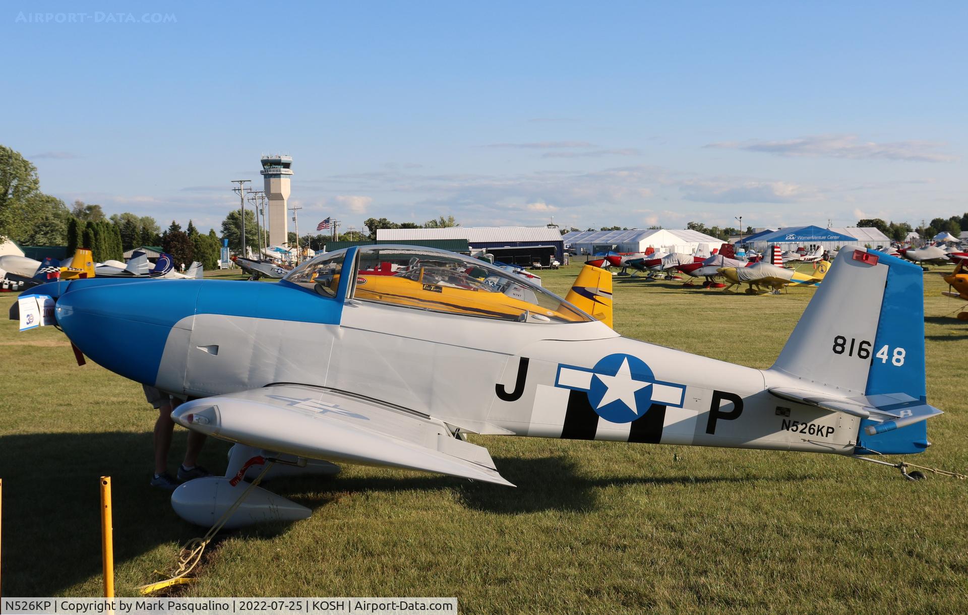 N526KP, 2007 Vans RV-8 C/N 81648, Vans RV-8
