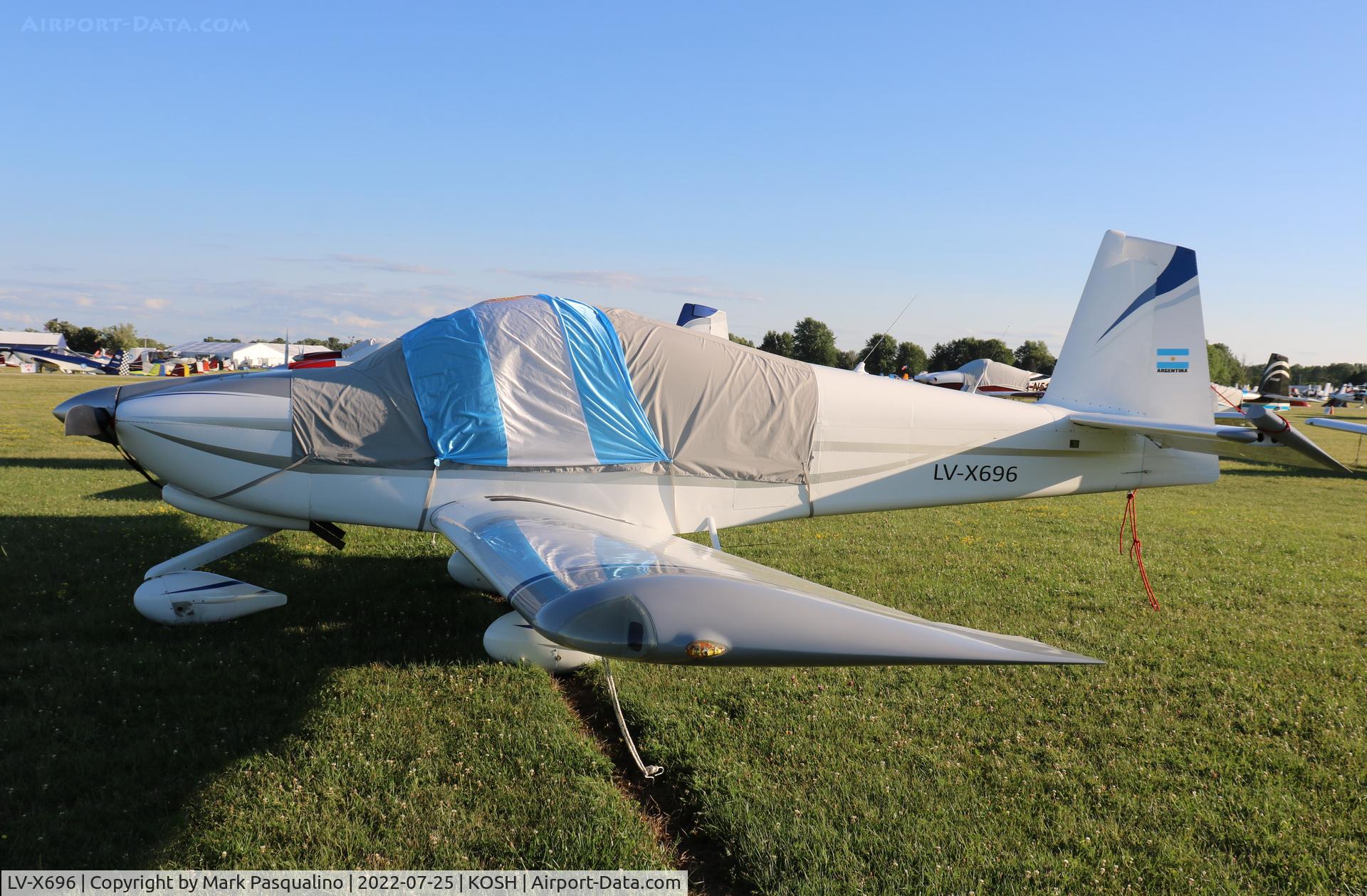 LV-X696, 2018 Vans RV-10 C/N 41584, Vans RV-10