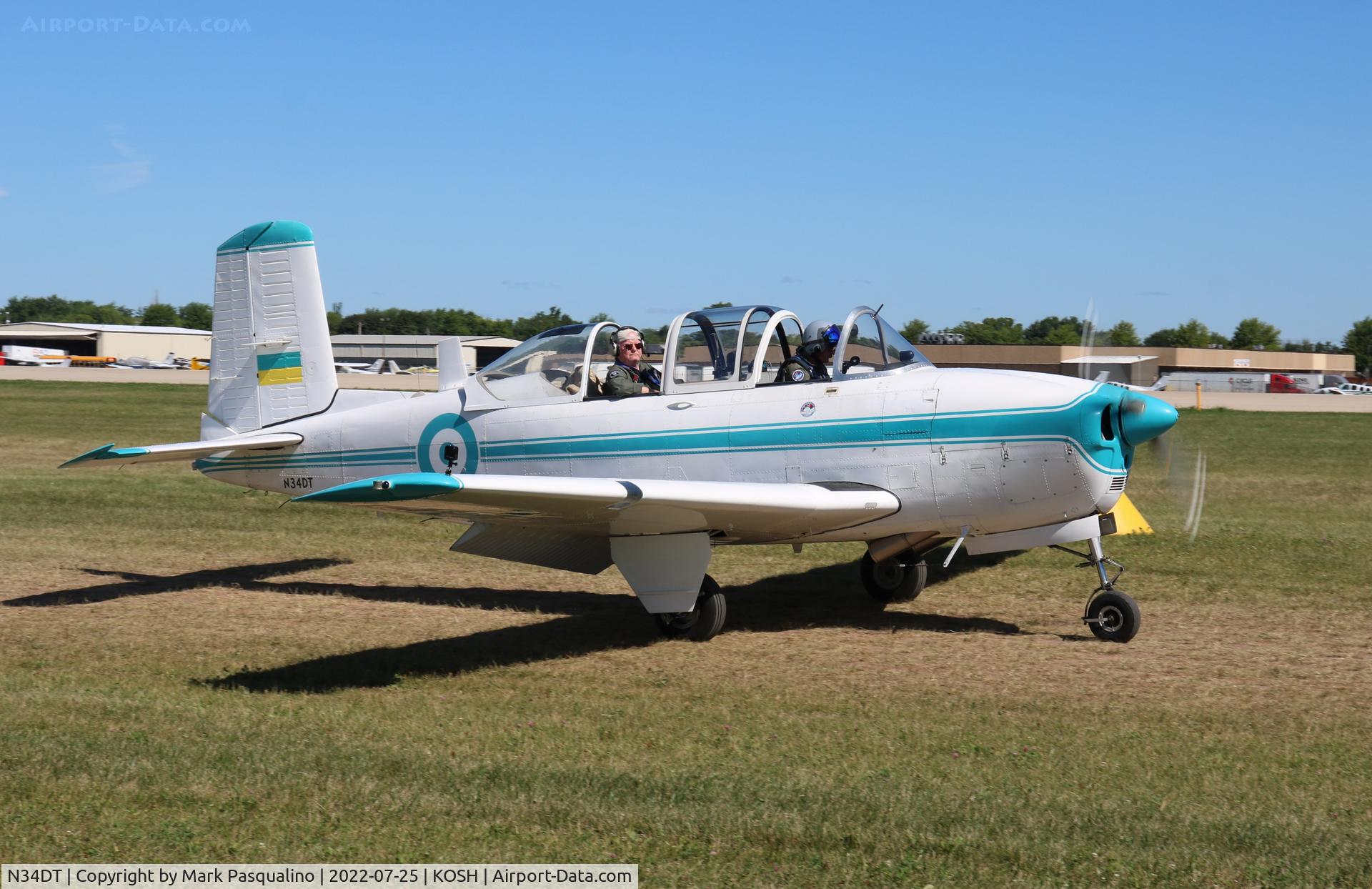 N34DT, 1953 Beech T-34A (A45) Mentor Mentor C/N G-114, Beech T-34A