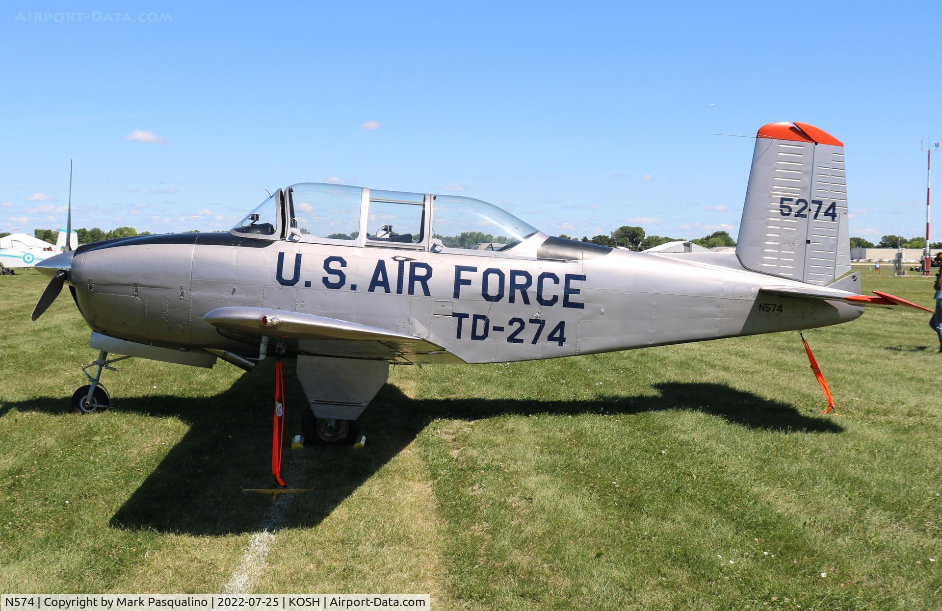 N574, Beech A45 C/N G-831, Beech T-34A