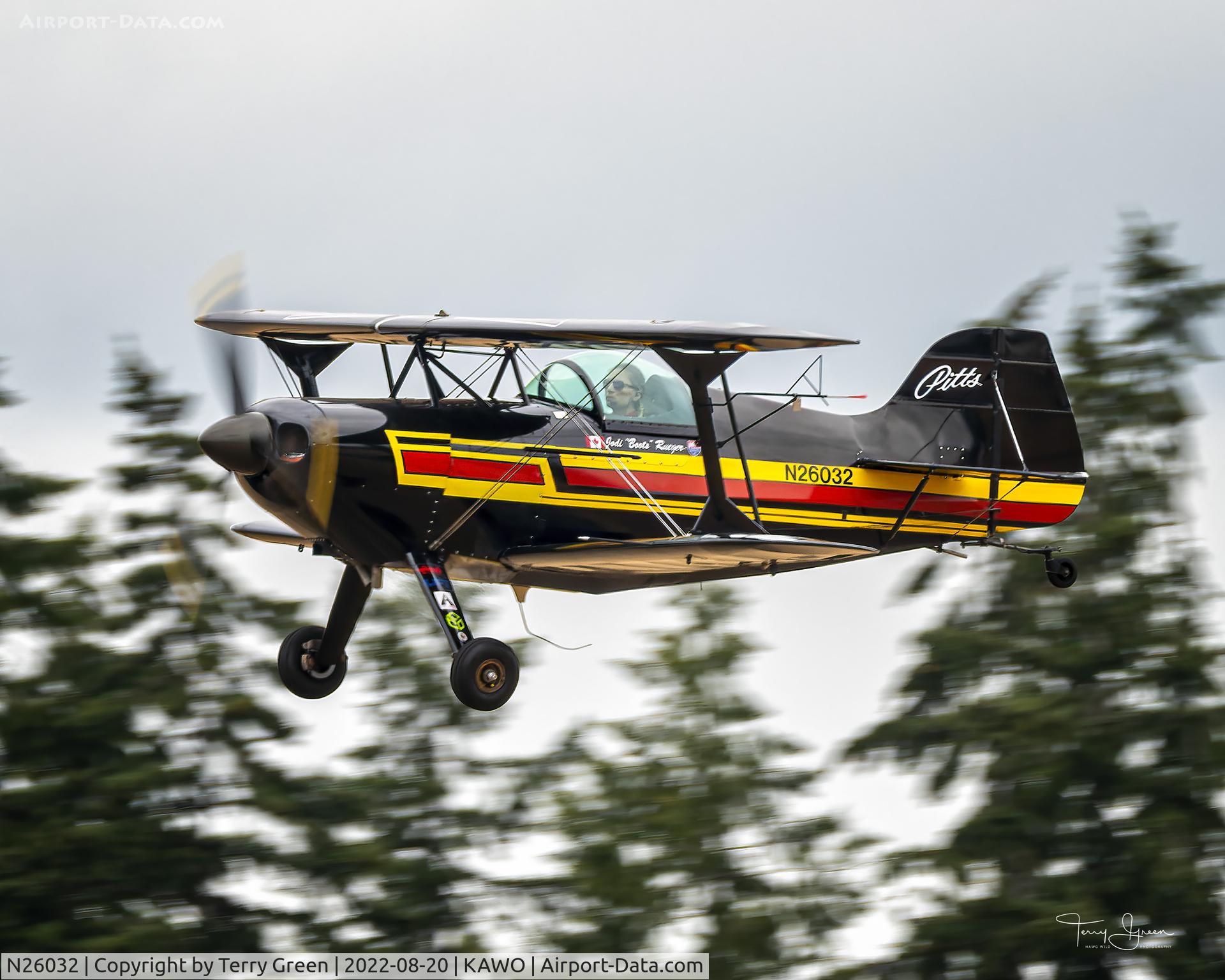 N26032, 1977 Pitts S-1C Special C/N 224-H, 2022 Arlington SkyFest