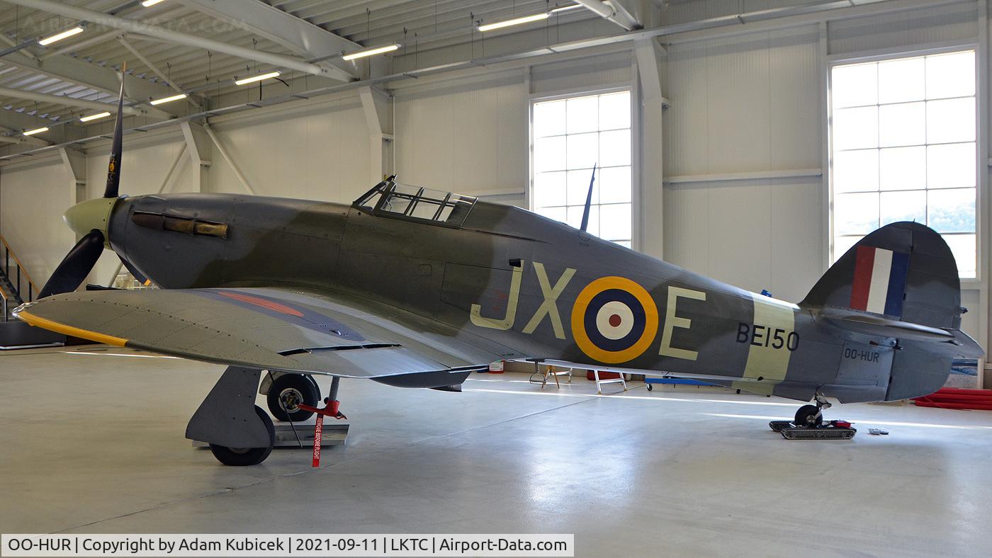 OO-HUR, 1943 Hawker Hurricane IV C/N KZ321, Crashed on Aug 14, 2022 at LKCB