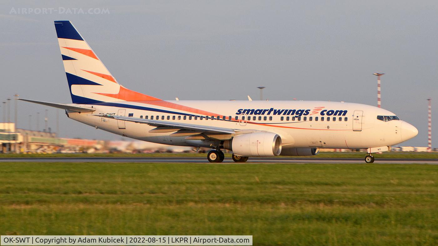 OK-SWT, 2003 Boeing 737-7Q8 C/N 29346, QS1054 PRG-VLC