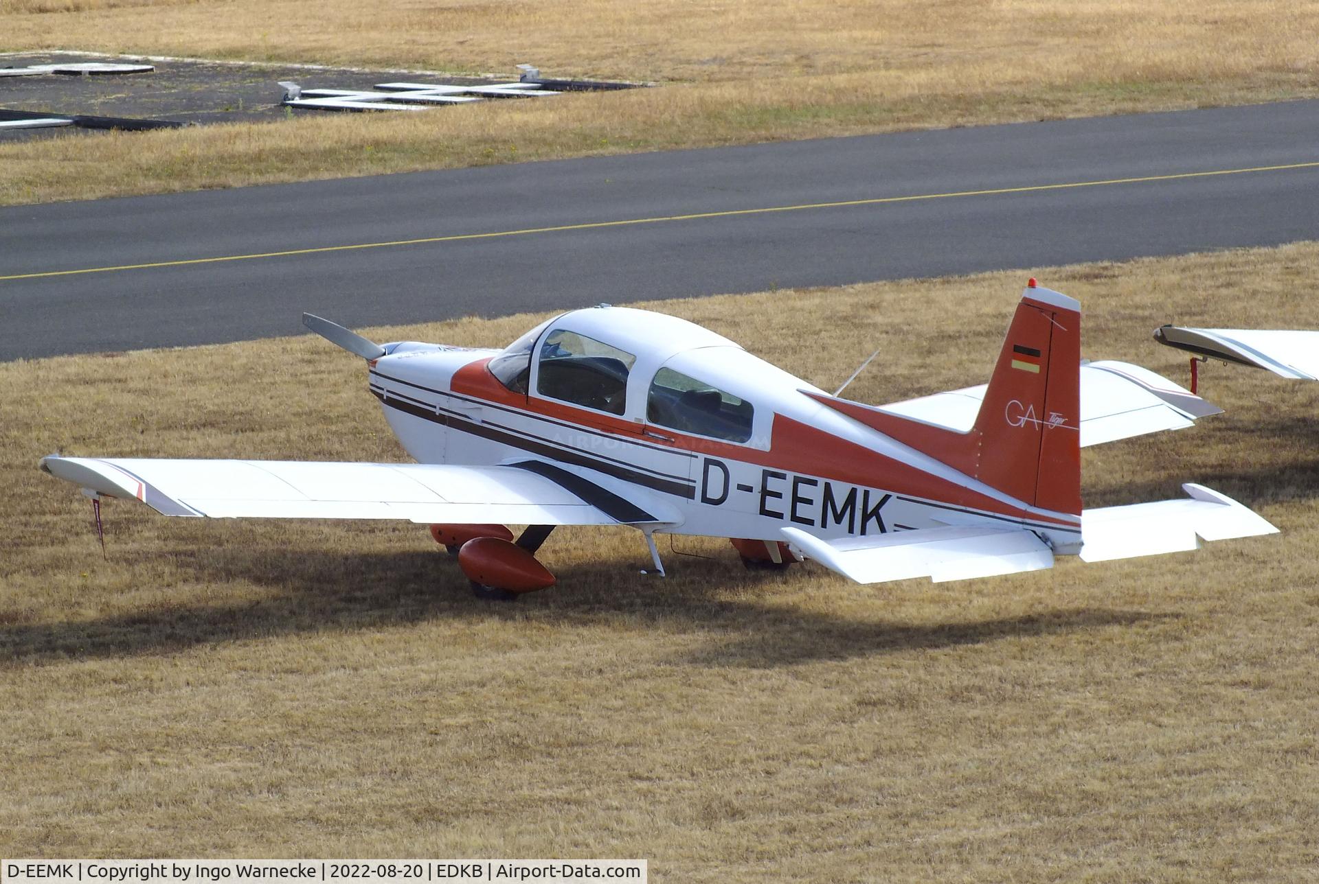 D-EEMK, 1978 Grumman American AA-5B Tiger Tiger C/N AA5B1014, Grumman American AA-5B Tiger at the 2022 Grumman Fly-in at Bonn-Hangelar airfield