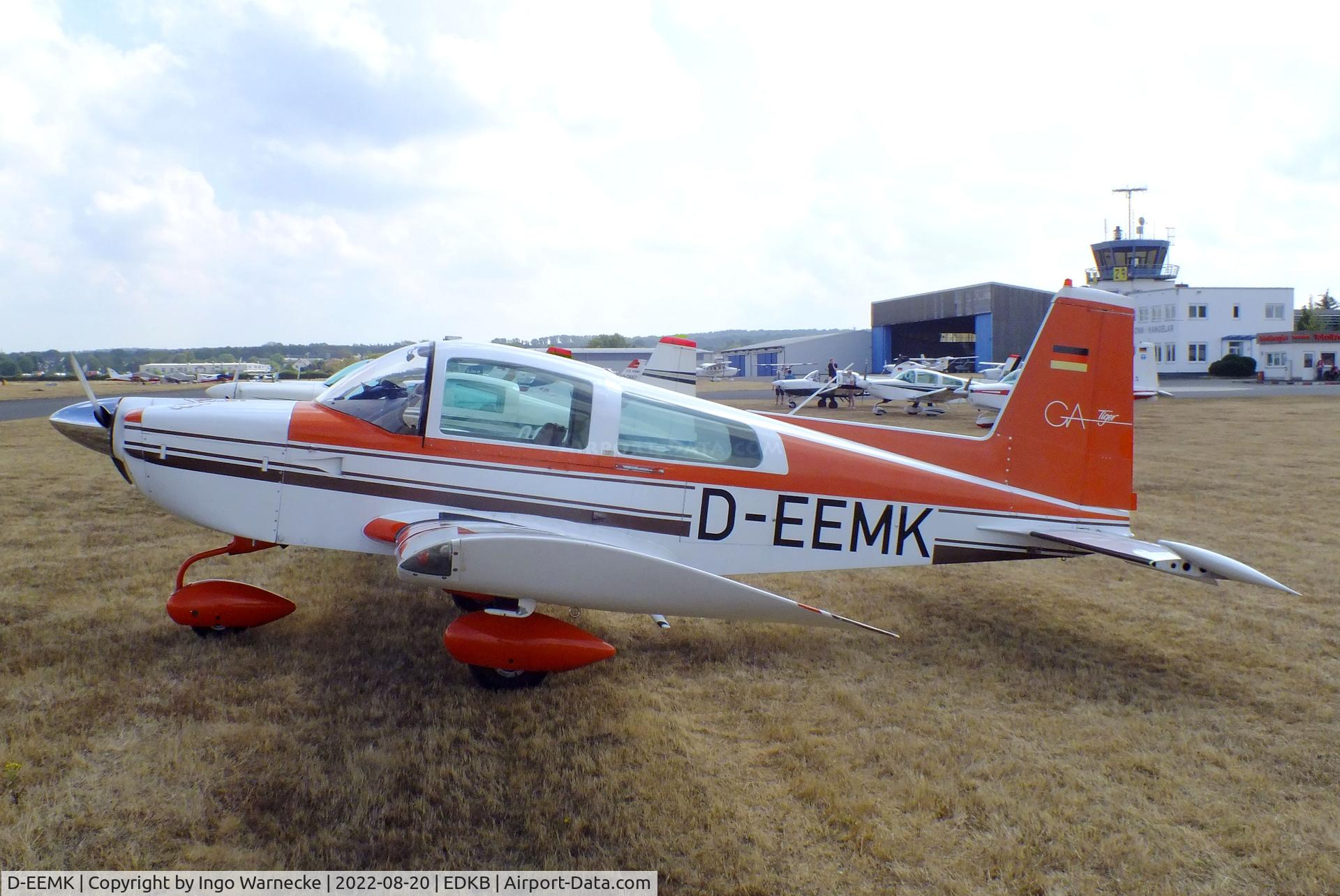 D-EEMK, 1978 Grumman American AA-5B Tiger Tiger C/N AA5B1014, Grumman American AA-5B Tiger at the 2022 Grumman Fly-in at Bonn-Hangelar airfield