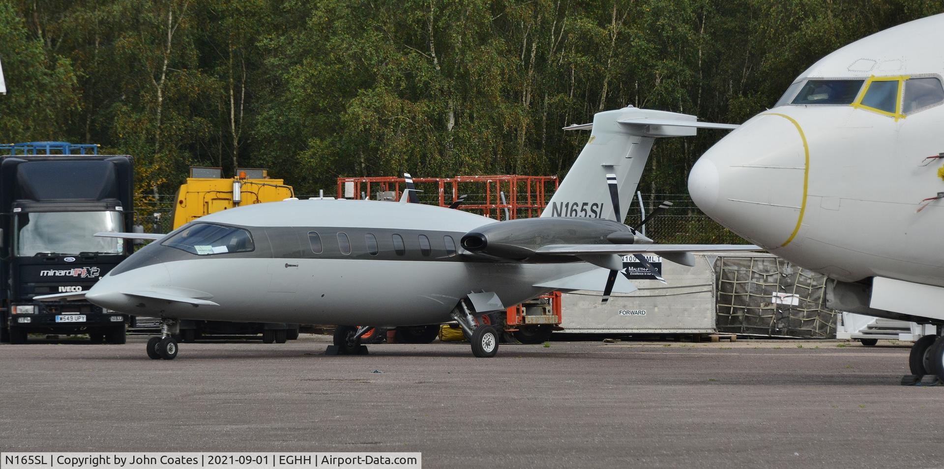 N165SL, 2007 Piaggio P-180 Avanti II C/N 1135, At Thurston Avn.