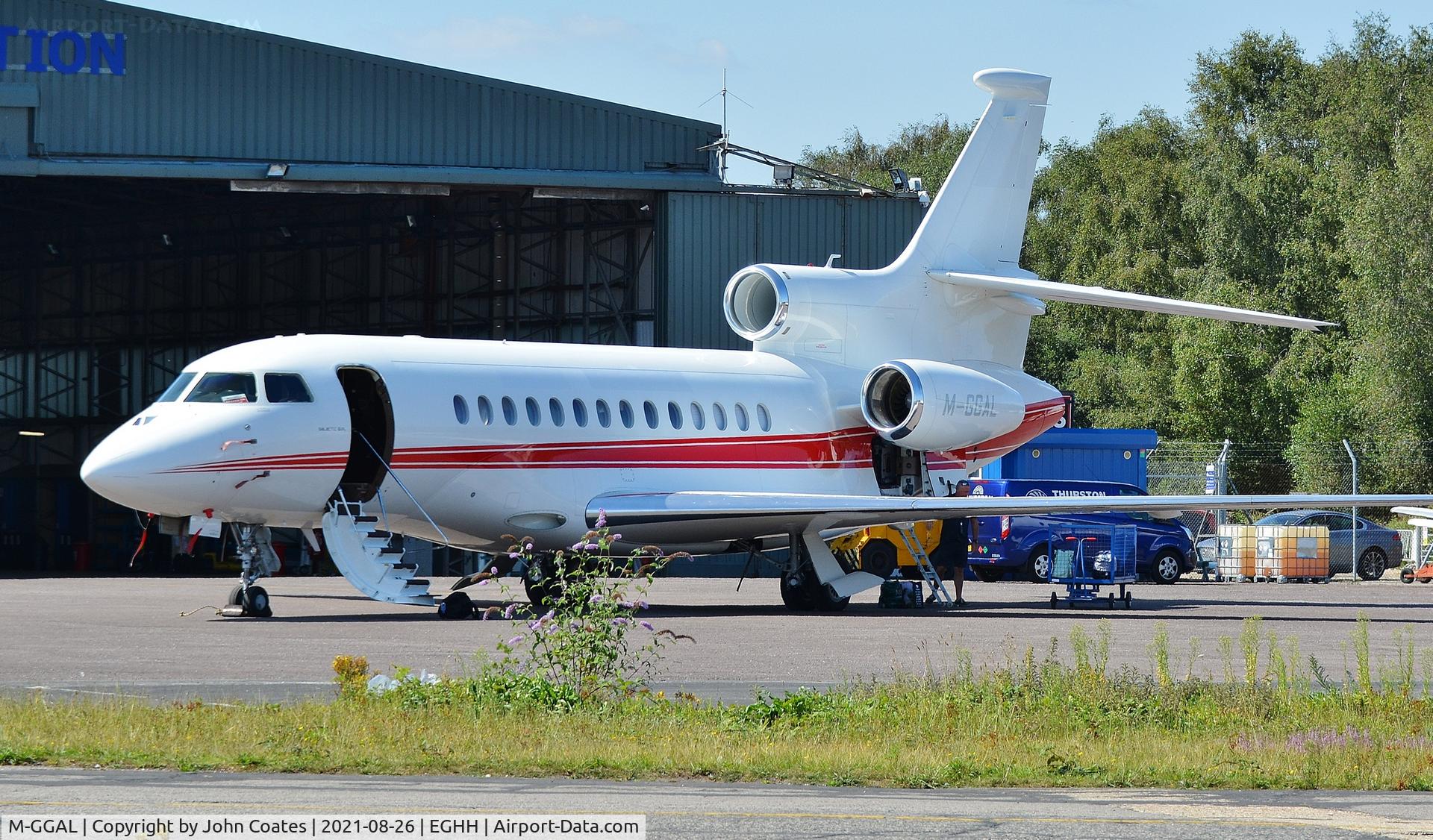 M-GGAL, 2012 Dassault Falcon 7X C/N 168, At Thurston Avn.