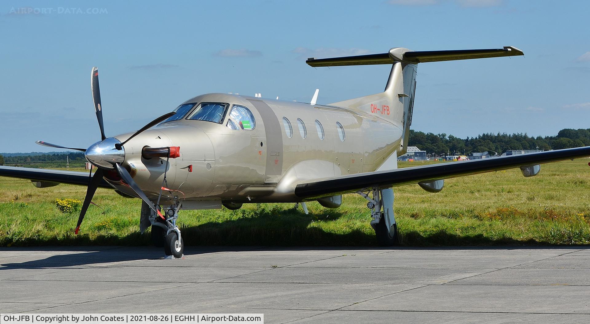 OH-JFB, 2016 Pilatus PC-12/47E NG C/N 1676, Parked at BAS