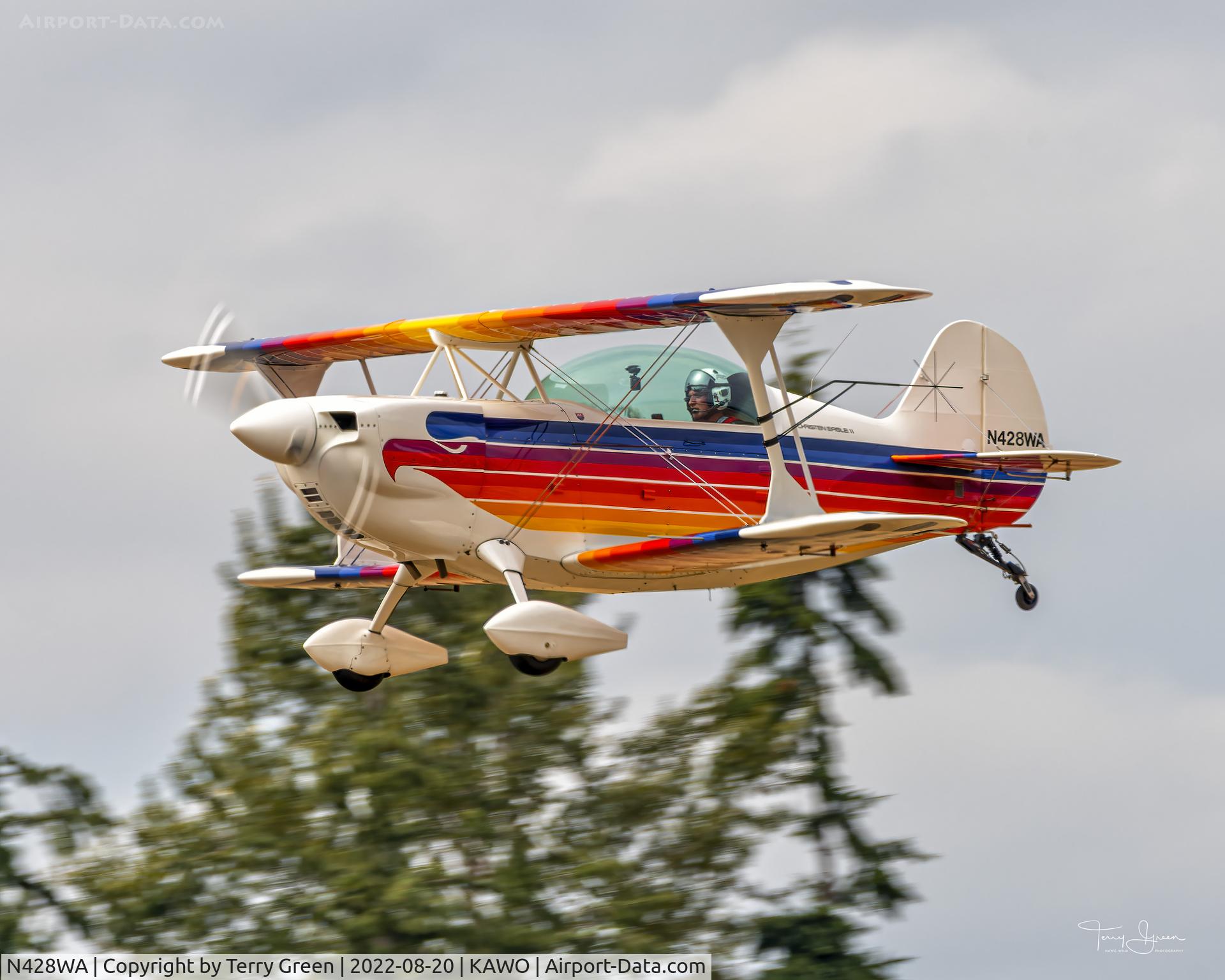 N428WA, 1989 Christen Eagle II C/N BIERMAN 0001, KAWO