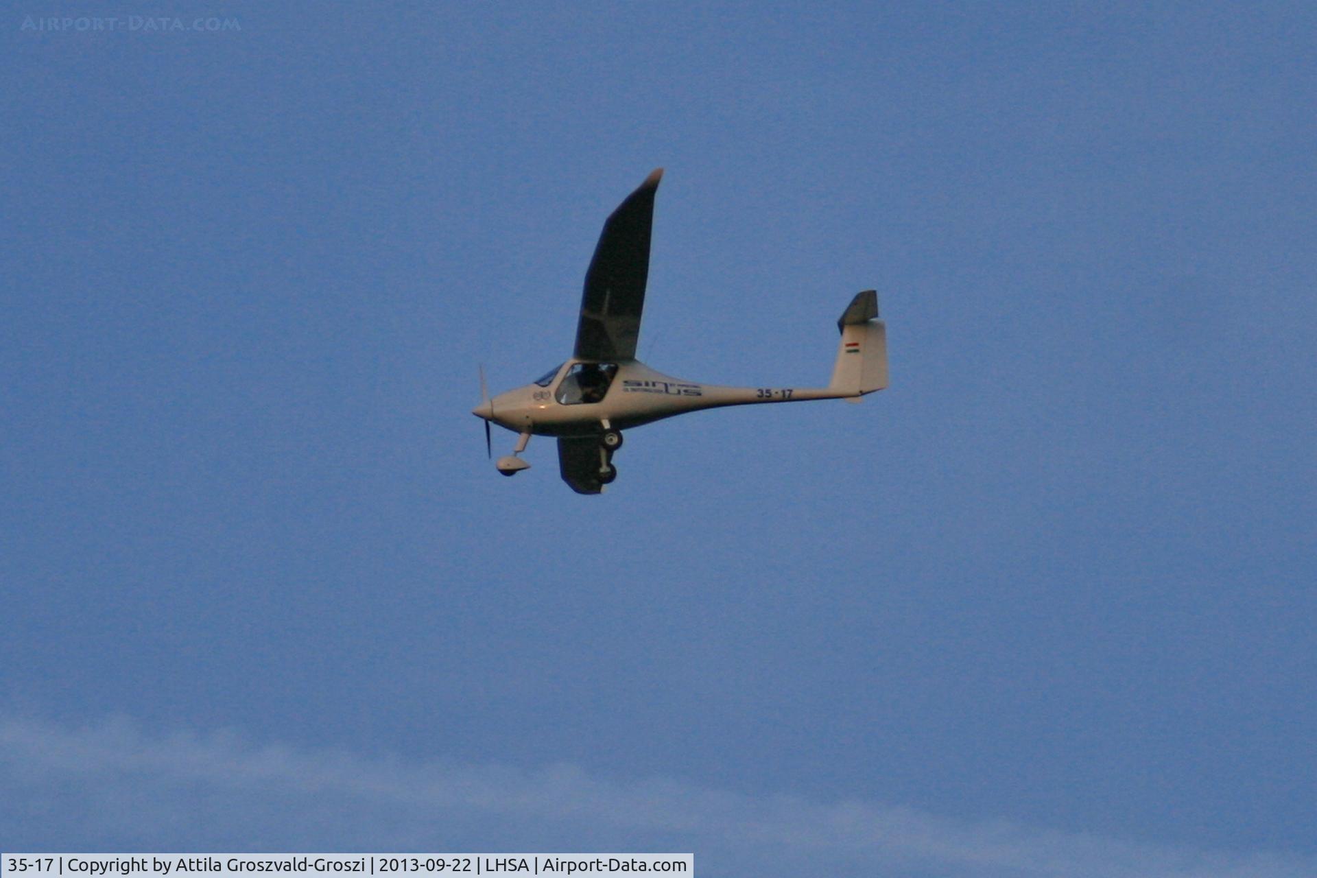 35-17, Pipistrel Sinus 912 C/N 0161, LHSA - Szentkirályszabadja Airport, Hungary