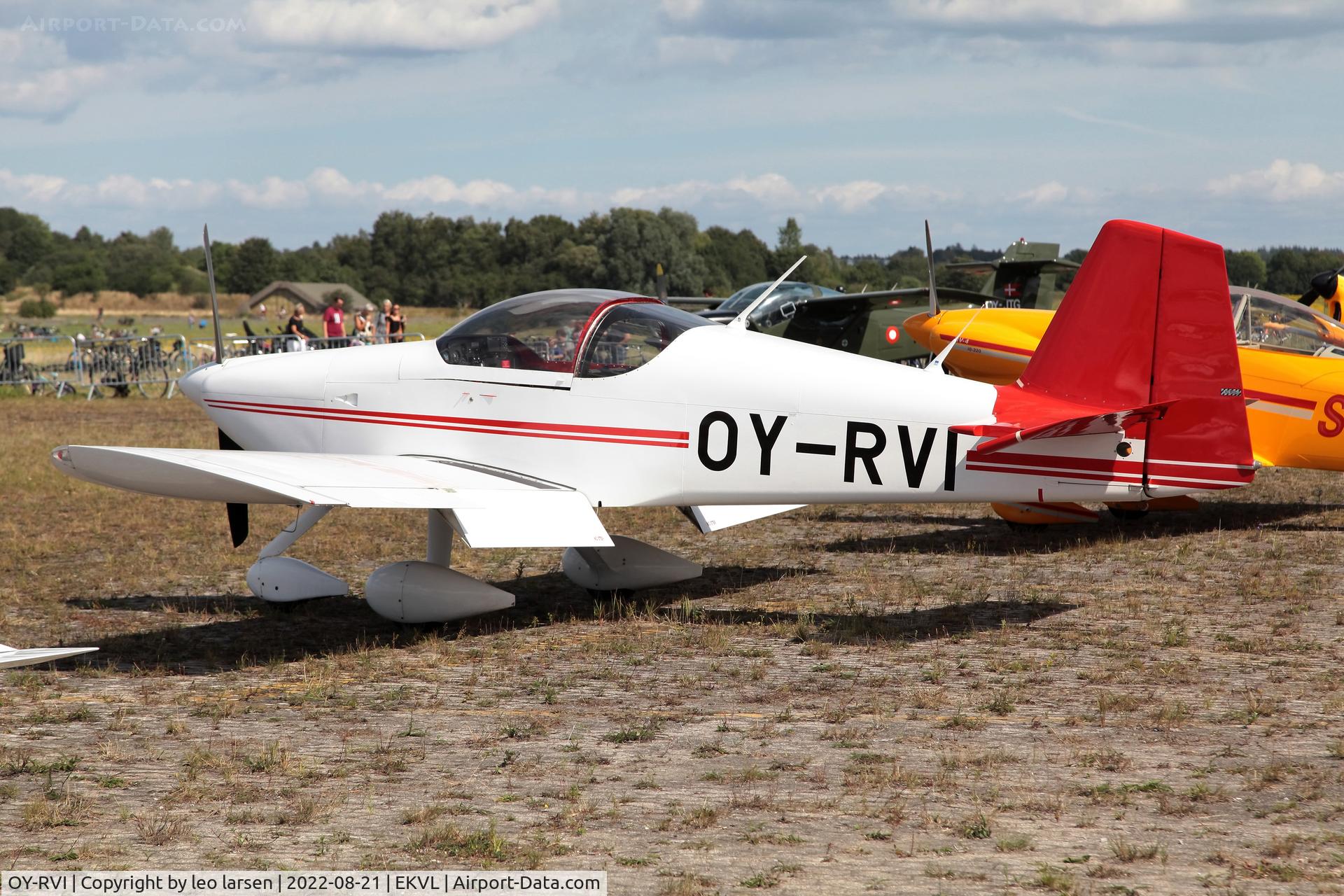 OY-RVI, 2003 Vans RV-6A C/N 23650, Værløse 21.8.2022