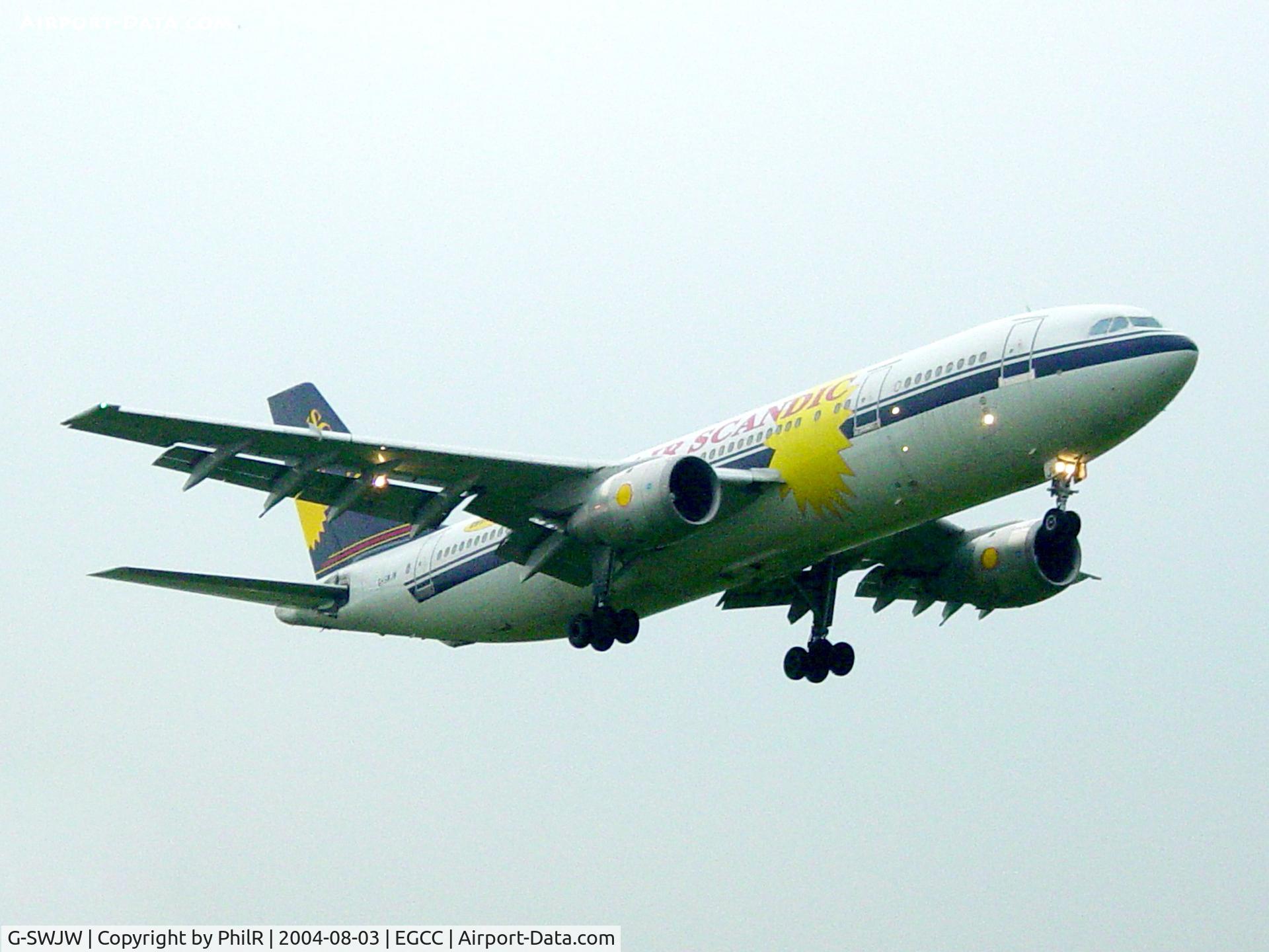 G-SWJW, 1984 Airbus A300B4-203 C/N 302, Air Scandic 1984 Airbus A300B4 MAN