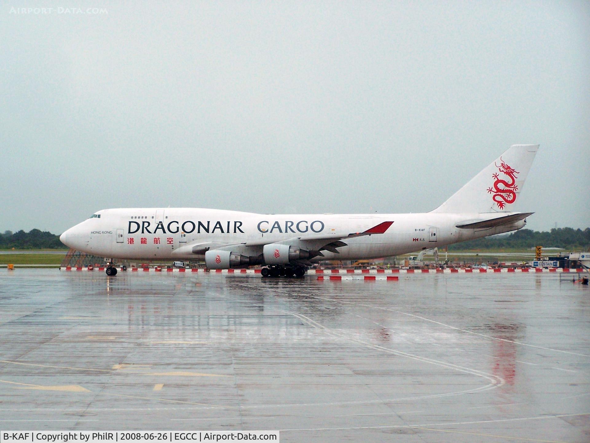 B-KAF, 1992 Boeing 747-412 C/N 26547, B-KAF 1992 Boeing 747-400F Dragonair MAN