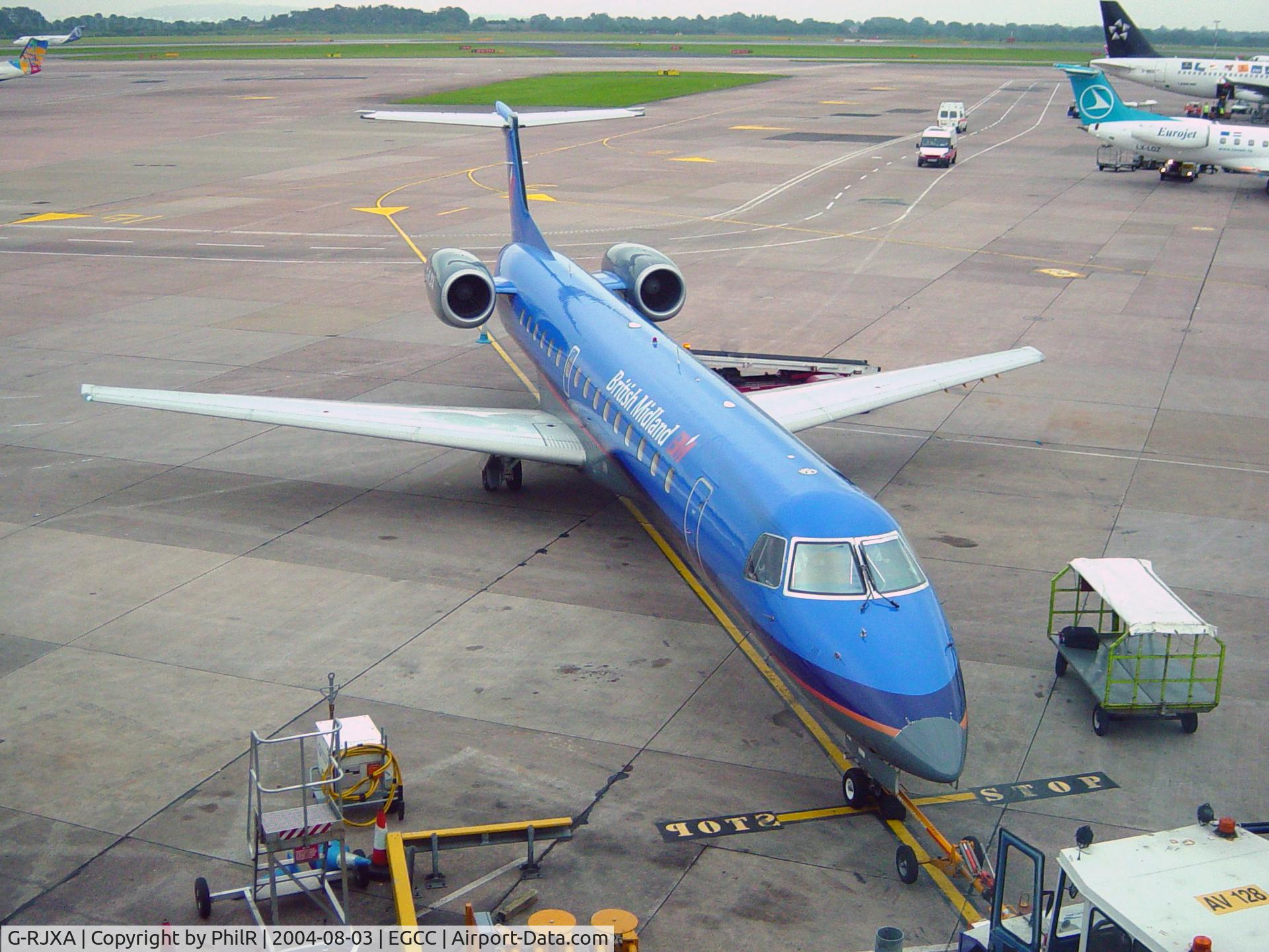 G-RJXA, 1999 Embraer EMB-145EP (ERJ-145EP) C/N 145136, British Midland 1999 Embraer EMB-145EP G-RJXA