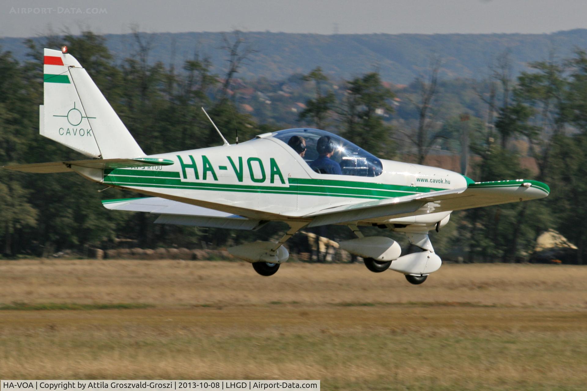HA-VOA, 2007 Aero AT-3 R100 C/N AT3-022, LHGD - Gödöllö Airport, Hungary