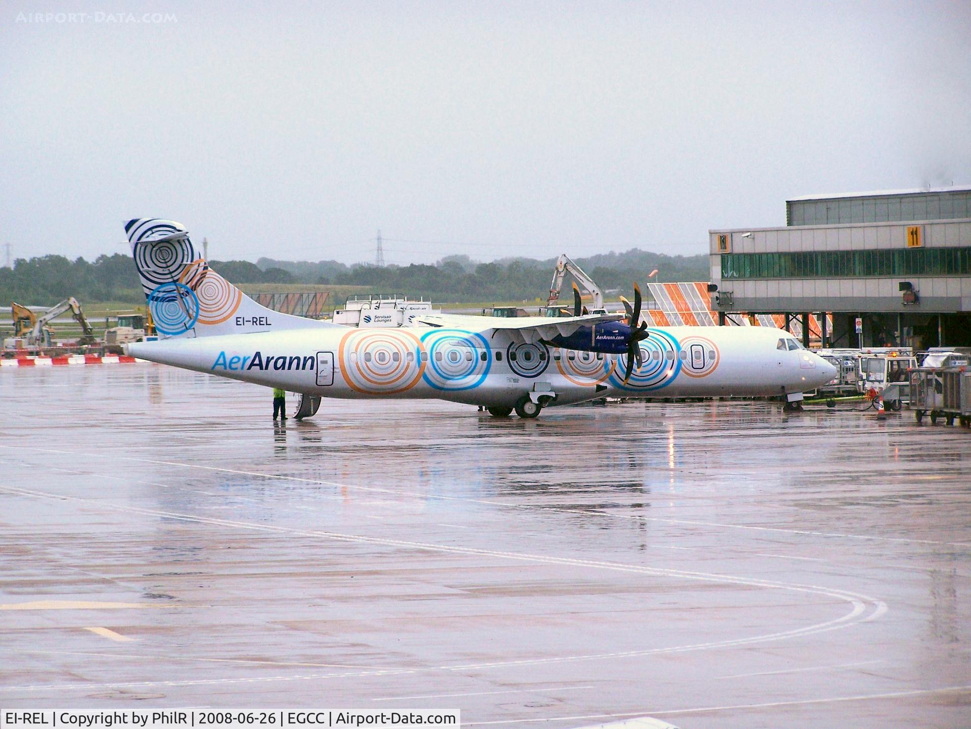 EI-REL, 2007 ATR 72-212A C/N 748, EI-REL 2007 ATR 72-200 Aer Arann MAN