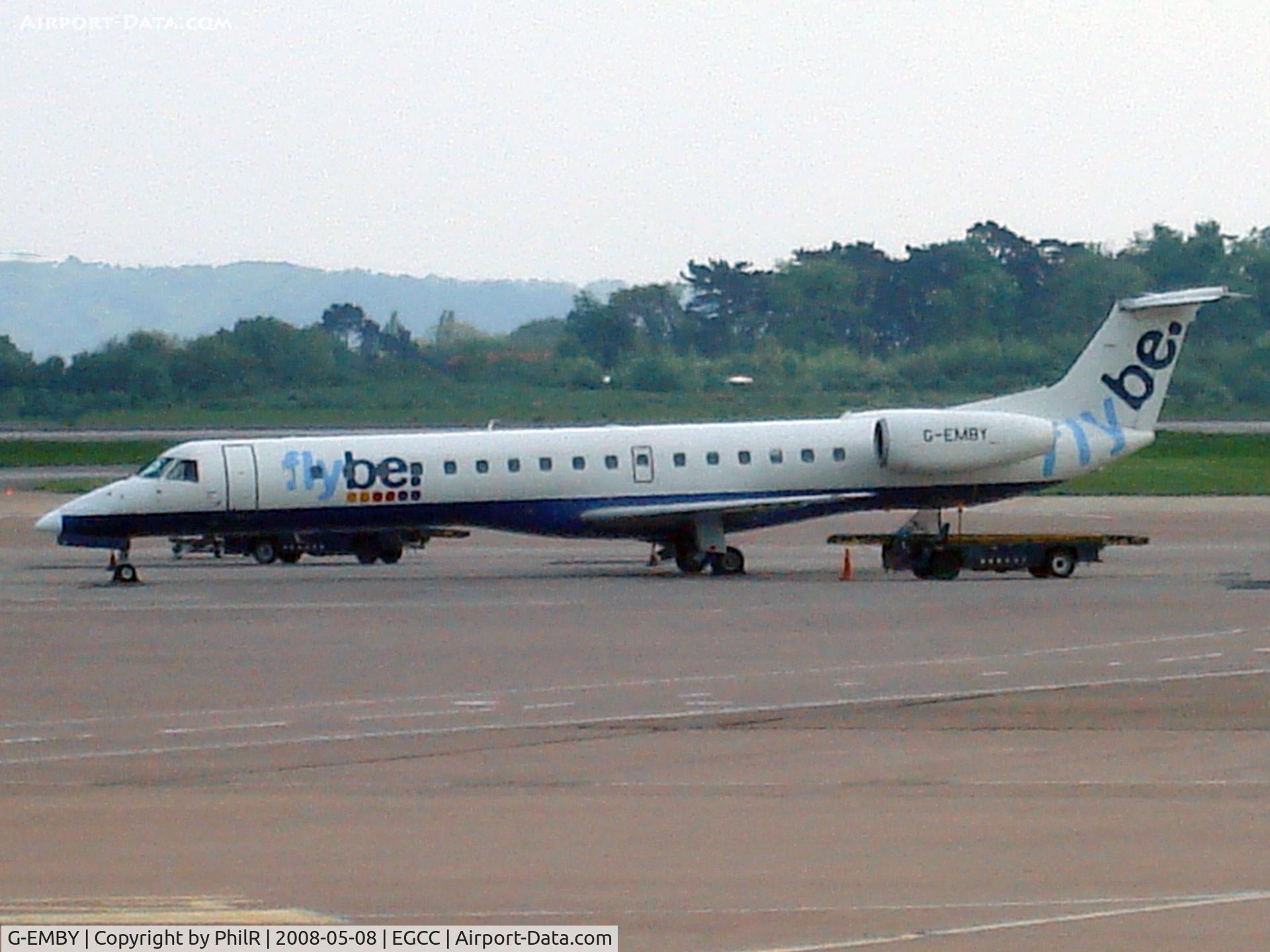 G-EMBY, 2002 Embraer EMB-145EU (ERJ-145EU) C/N 145617, Flybe 2002 Embraer EMB-145EU G-EMBY MAN