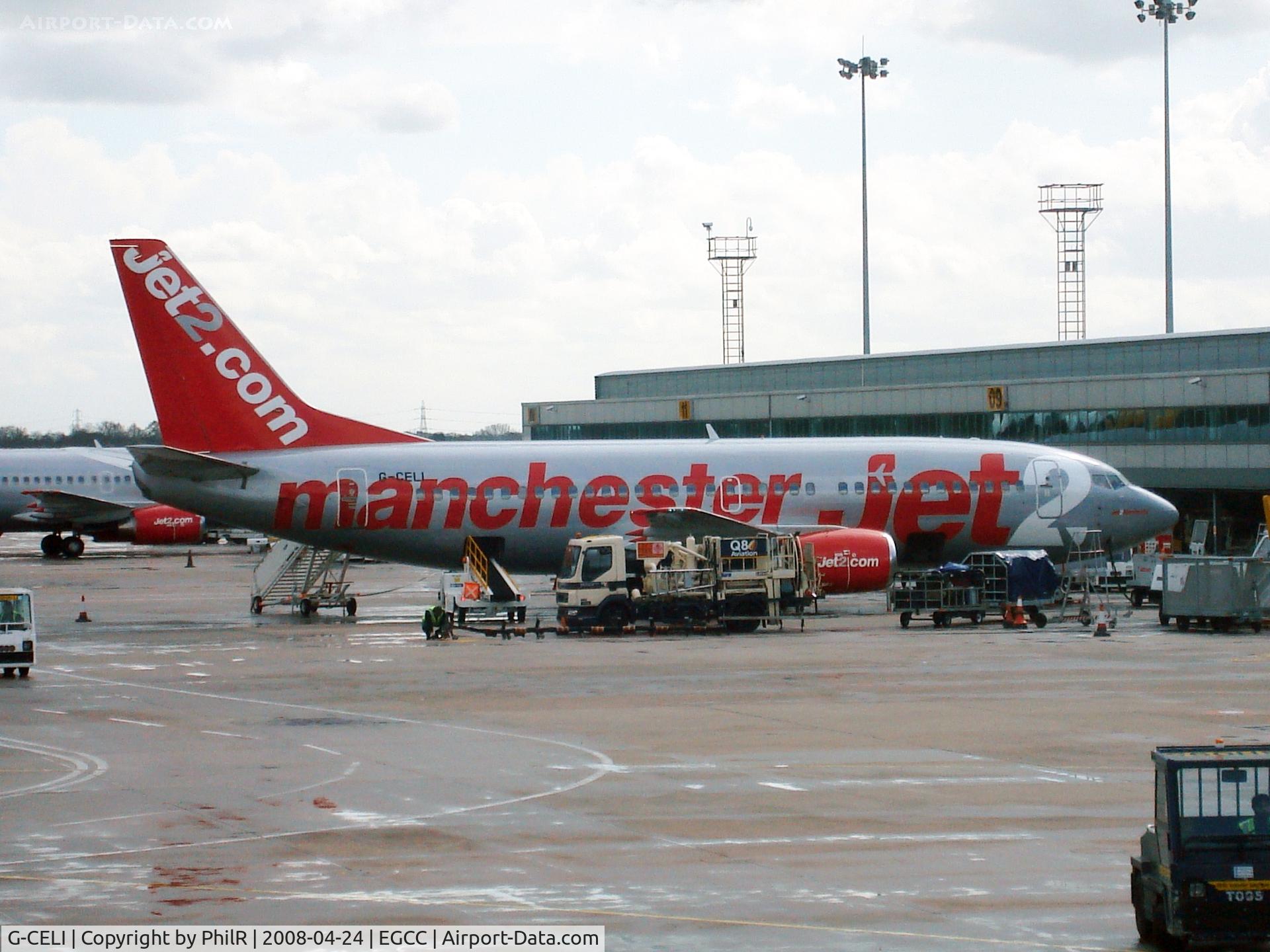 G-CELI, 1986 Boeing 737-330 C/N 23526, G-CELI 1986 Jet 2 Boeing 737-300 MAN