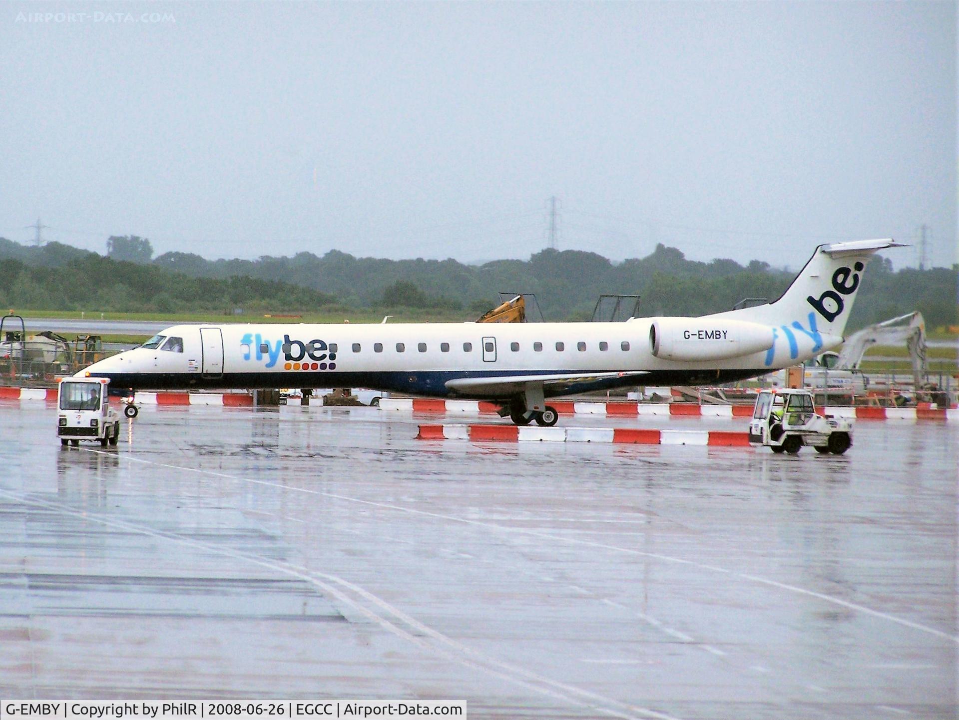 G-EMBY, 2002 Embraer EMB-145EU (ERJ-145EU) C/N 145617, G-EMBY 2002 Embraer ERJ-145EU flybe MAN