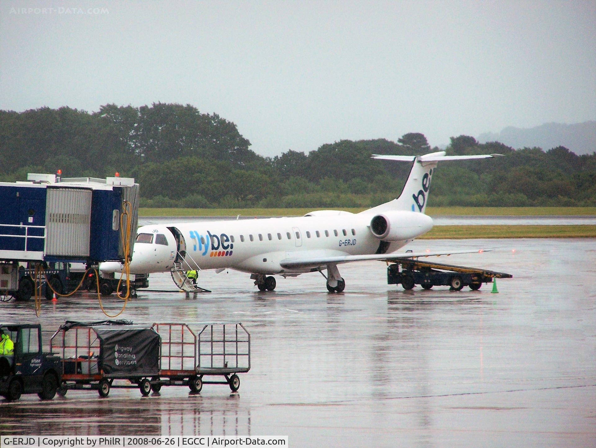 G-ERJD, 2000 Embraer EMB-145EP (ERJ-145EP) C/N 145290, G-ERJD 2000 Embraer ERJ-145EP flybe MAN