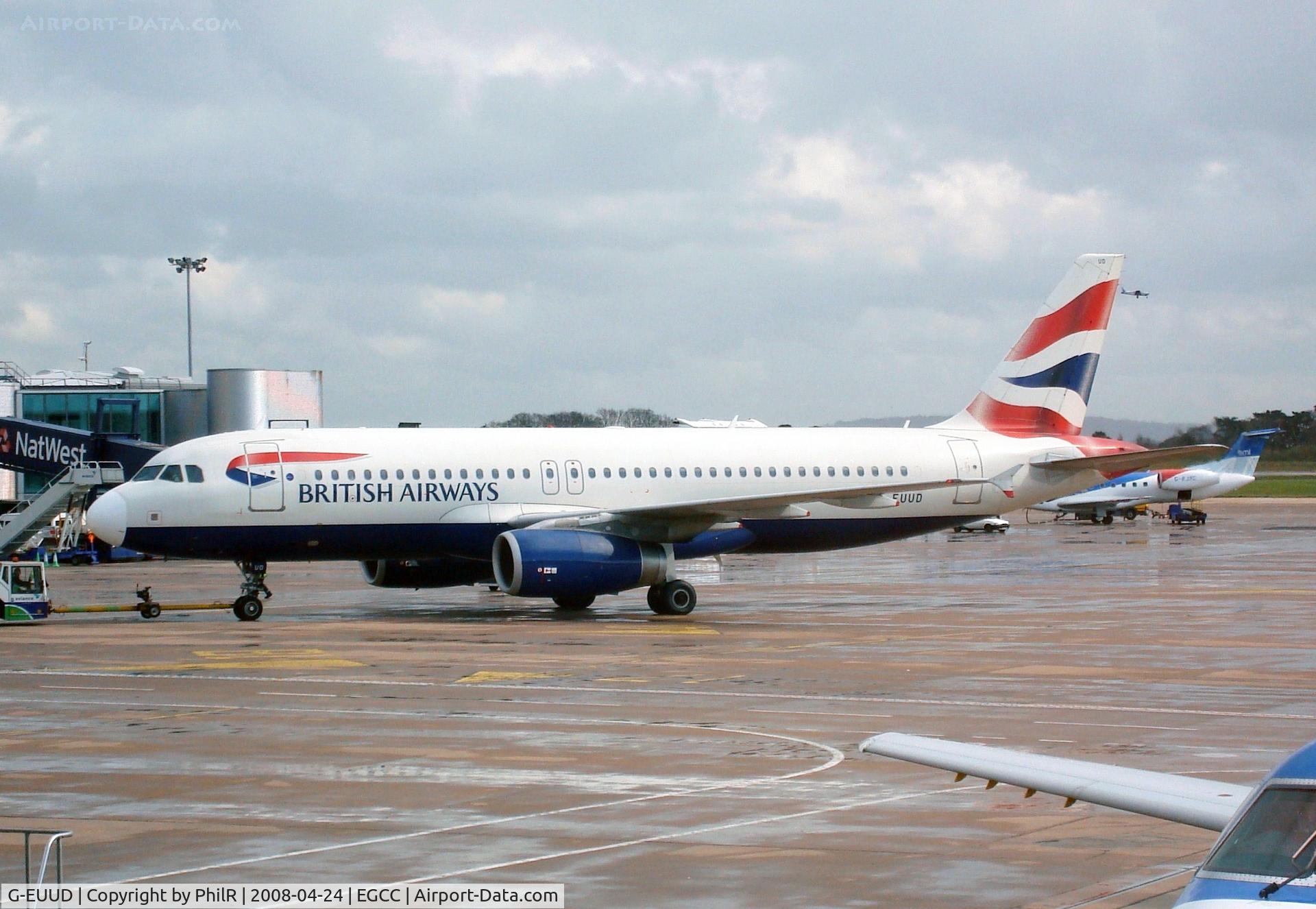 G-EUUD, 2002 Airbus A320-232 C/N 1760, G-EUUD 2002 Airbus A320-200 British Airways MAN