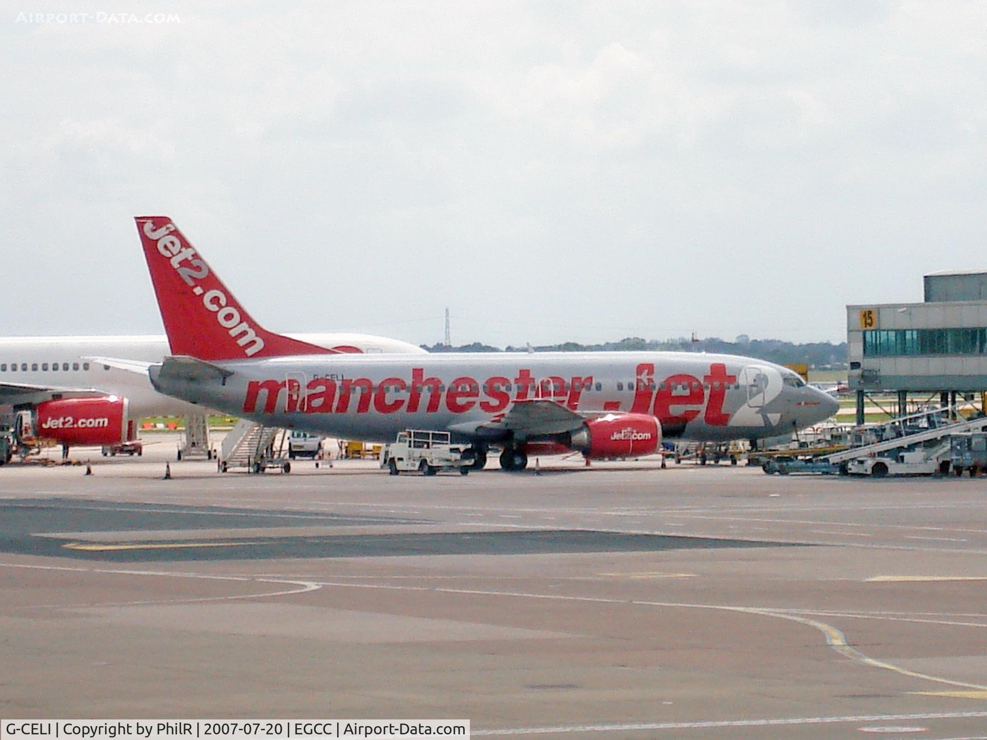 G-CELI, 1986 Boeing 737-330 C/N 23526, Jet2 1986 Boeing 737-300 G-CELI MAN