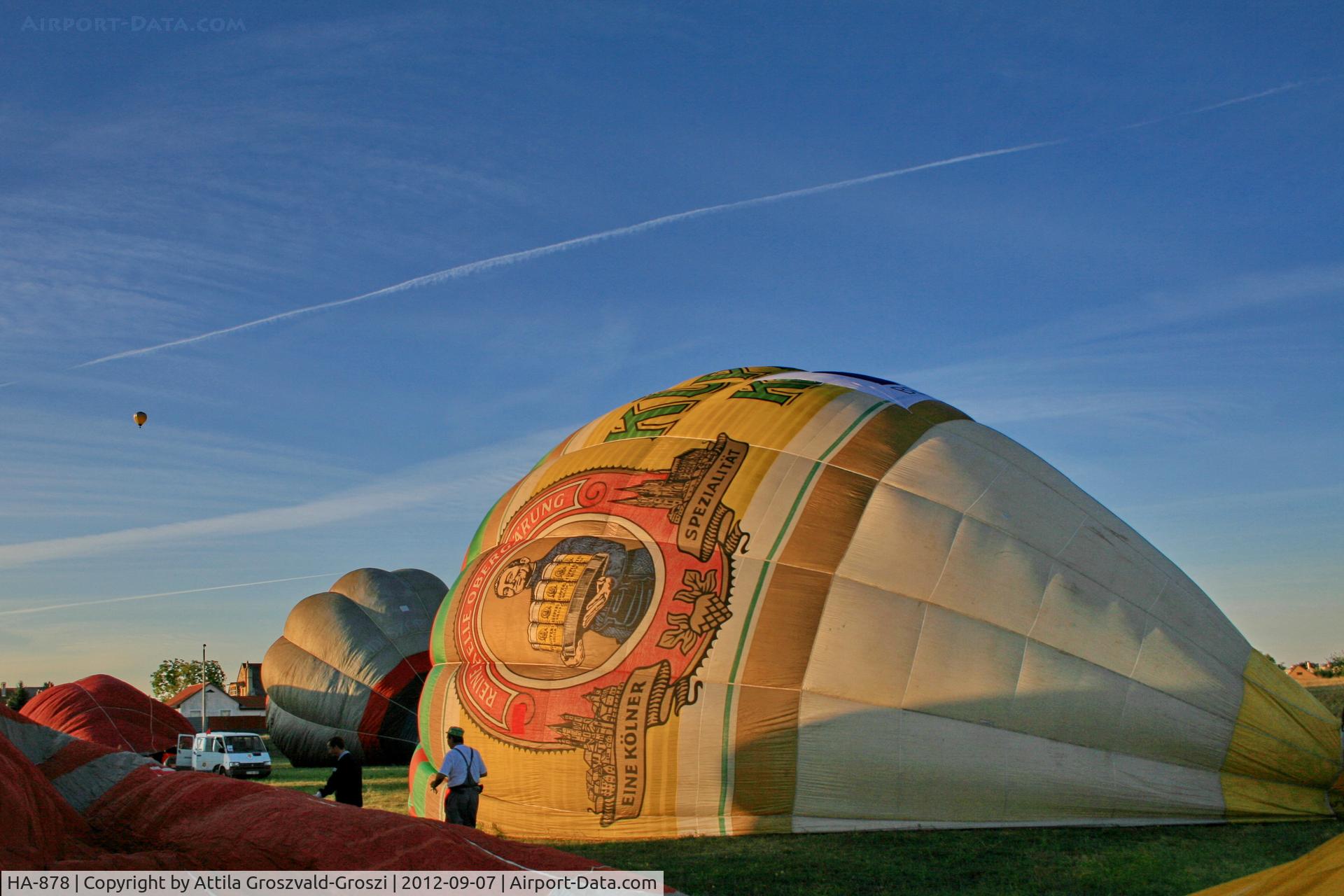 HA-878, 1990 Schroeder Fire Balloons G C/N 133, Székesfehérvár, Hungary - Velencei tavi hölégballon karnevál 2012