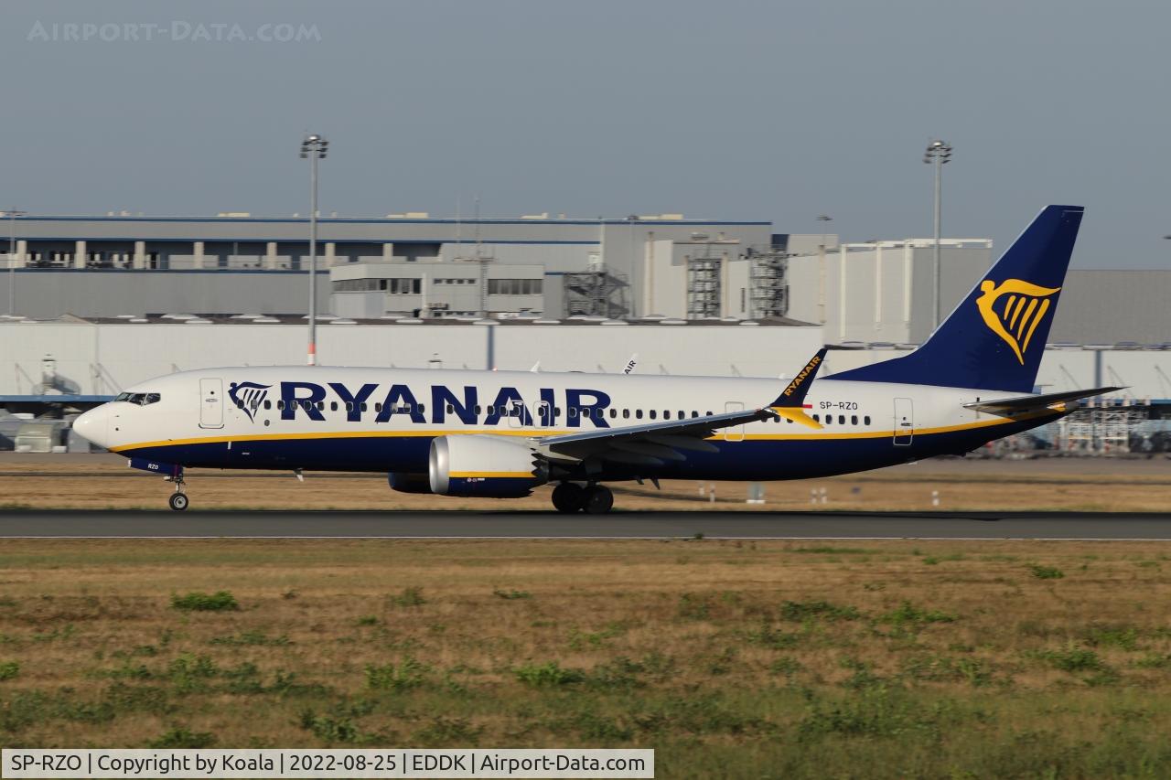 SP-RZO, 2022 Boeing 737-8 MAX 200 C/N 62336, First pic in the database. Departure to Sofia