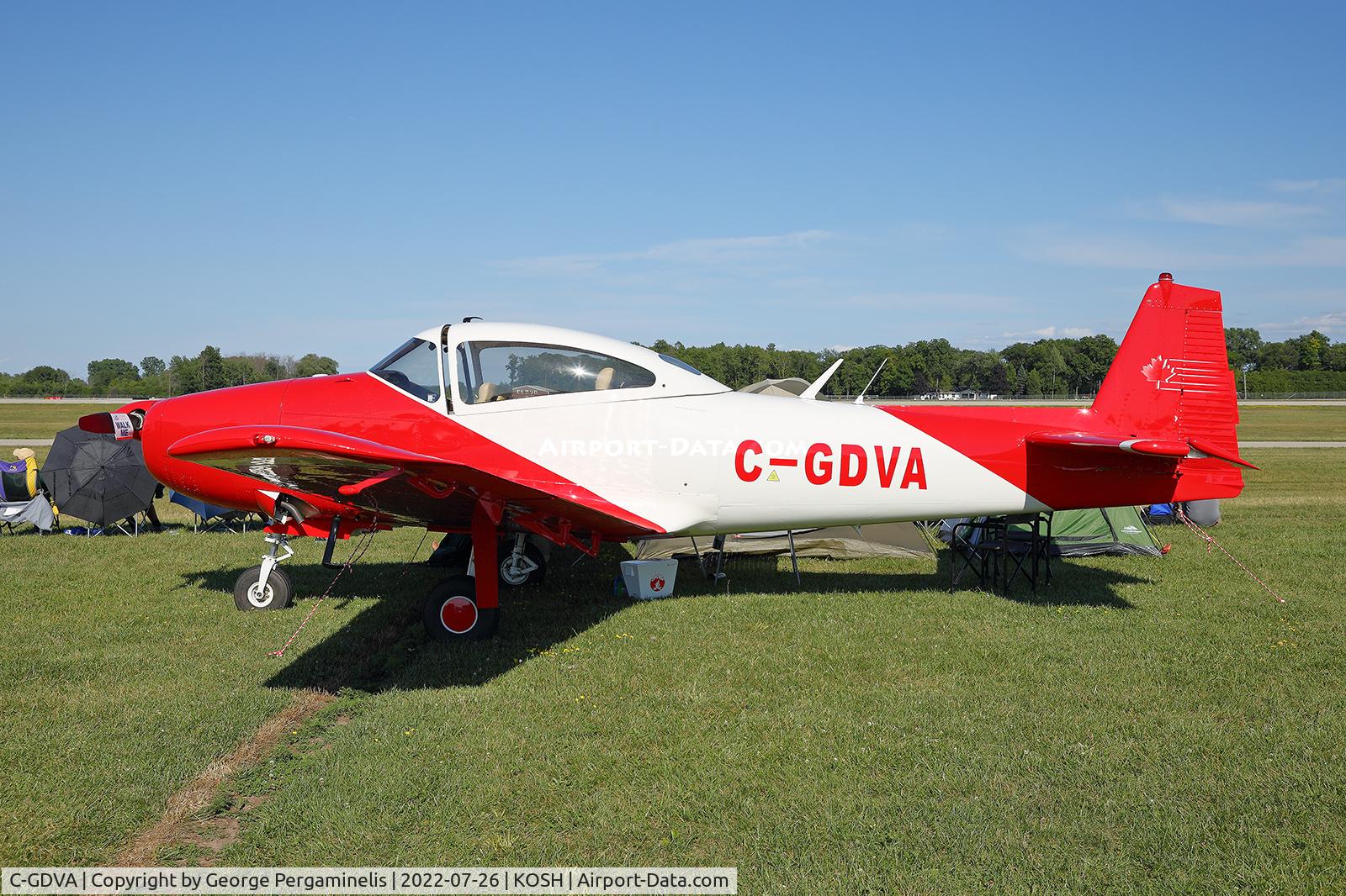 C-GDVA, 1947 North American Navion (NA-145) C/N NAV-4-608, Oshkosh 2022.