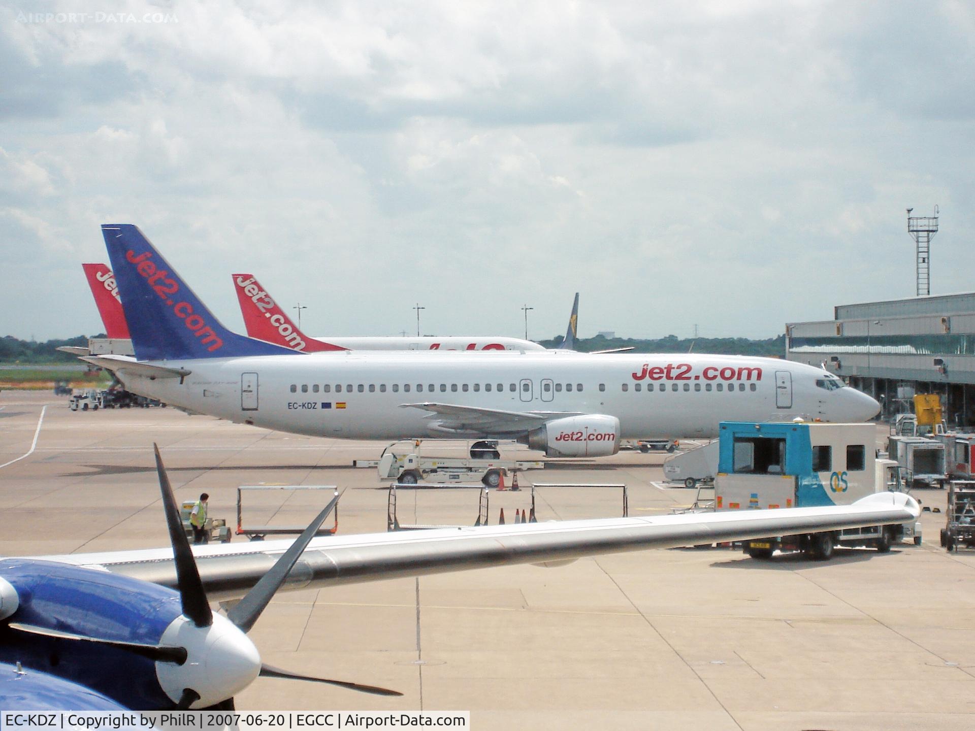 EC-KDZ, 1995 Boeing 737-46J C/N 27826, Jet2 1995 Boeing 737-400 MAN