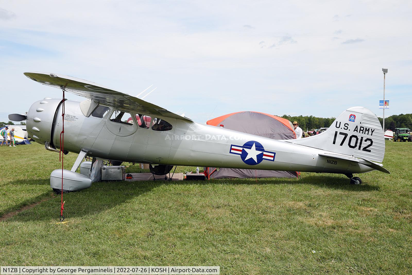 N1ZB, 1951 Cessna LC-126C C/N 7855, Oshkosh 2022.