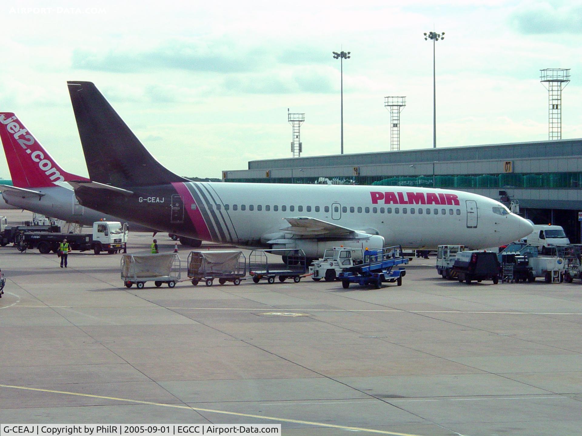 G-CEAJ, 1975 Boeing 737-229 C/N 21177, G-CEAJ 1975 Boeing 737-200 Palmair MAN